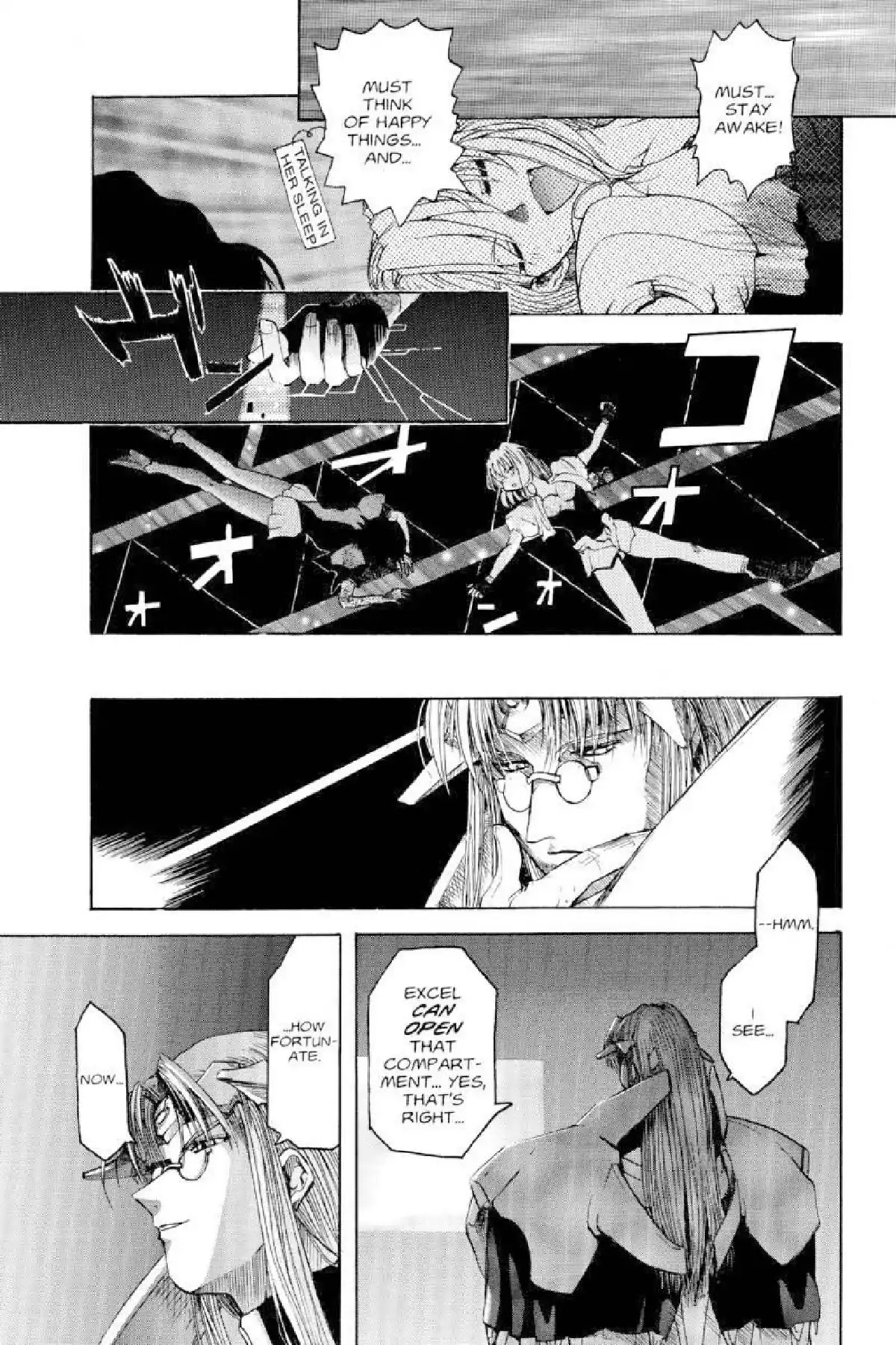Excel Saga Chapter 3.7 page 18 - Vol.3 Mission 7: "We Came... We Left"