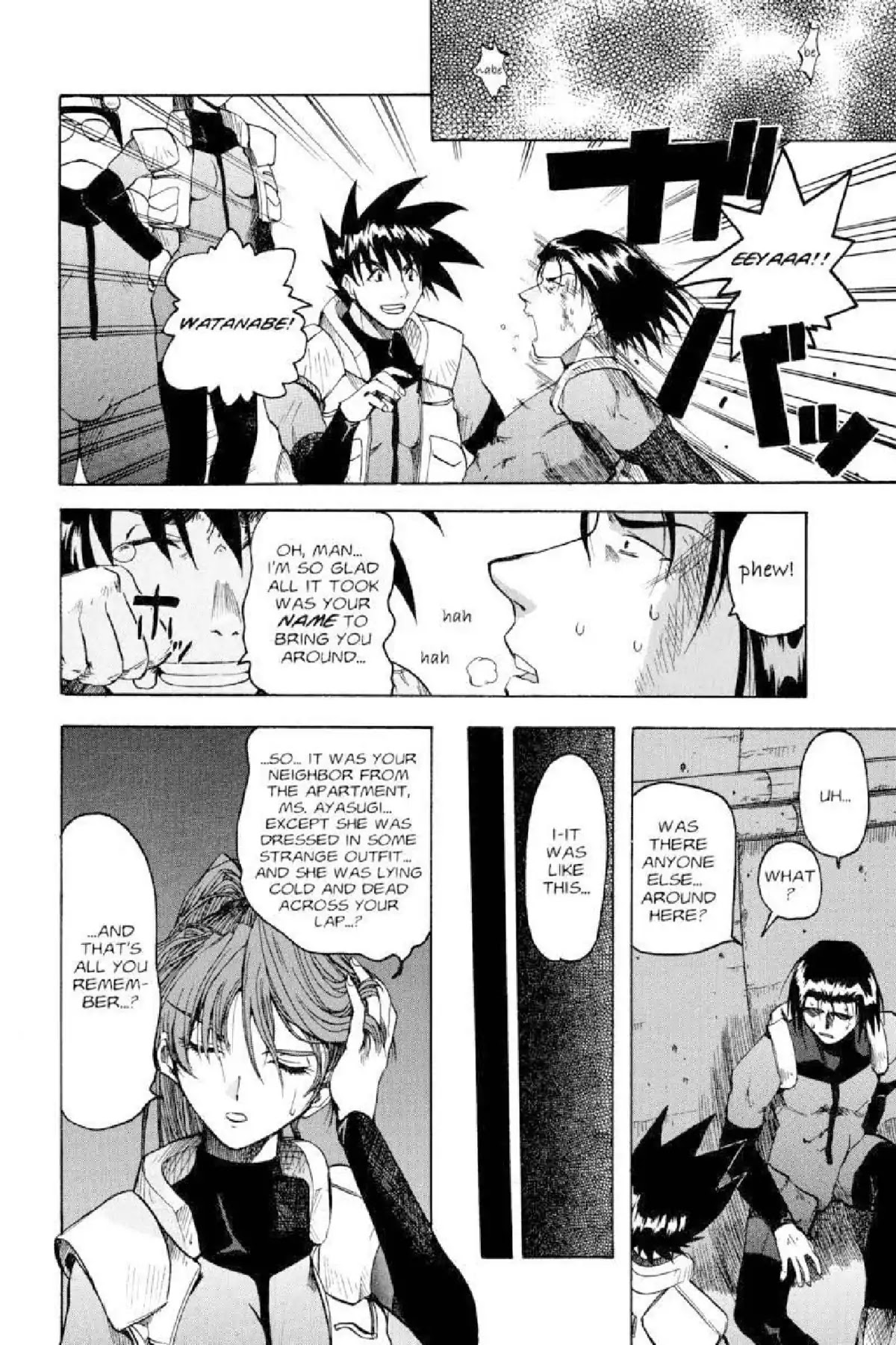 Excel Saga Chapter 3.7 page 19 - Vol.3 Mission 7: "We Came... We Left"