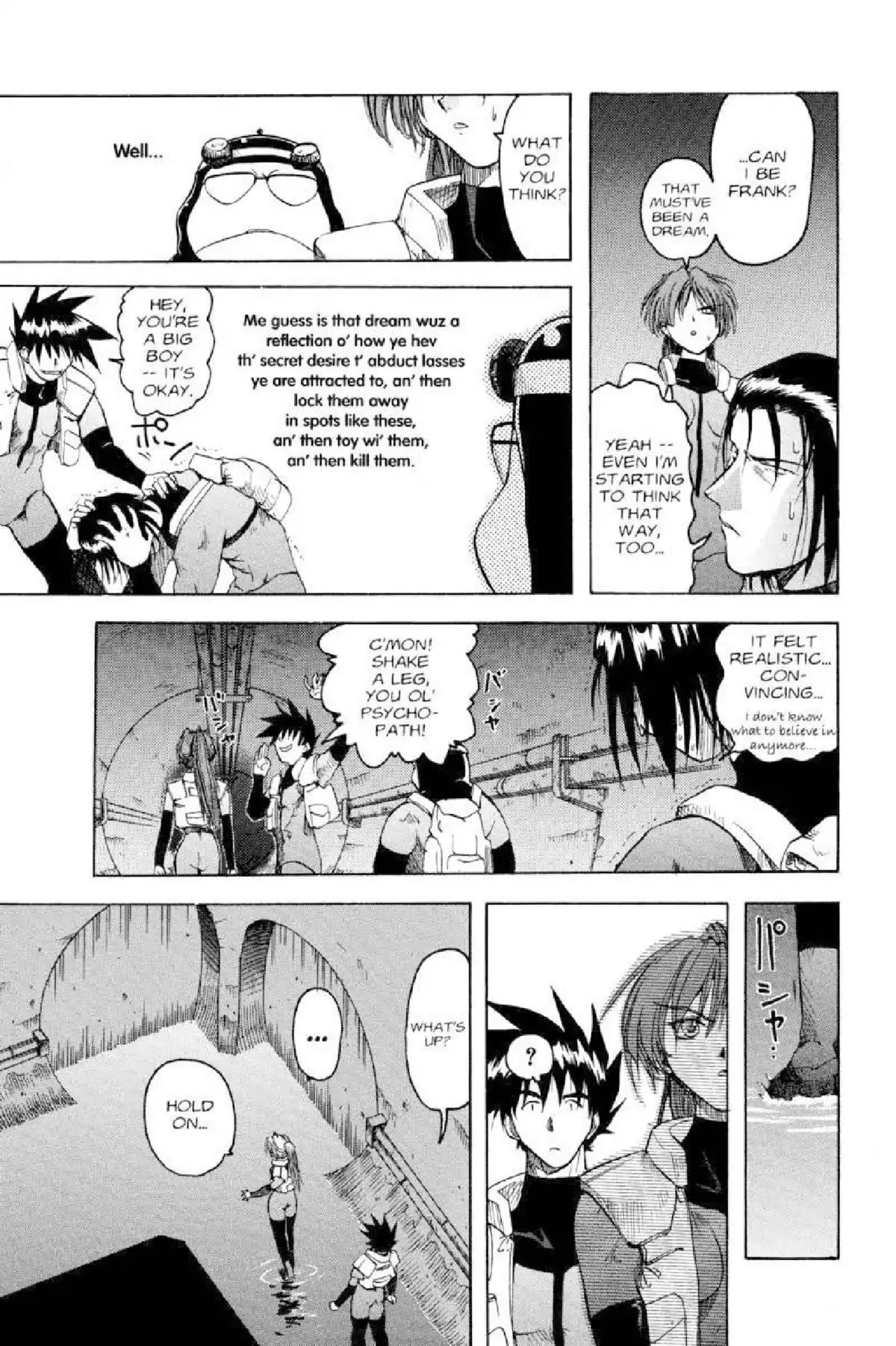 Excel Saga Chapter 3.7 page 20 - Vol.3 Mission 7: "We Came... We Left"
