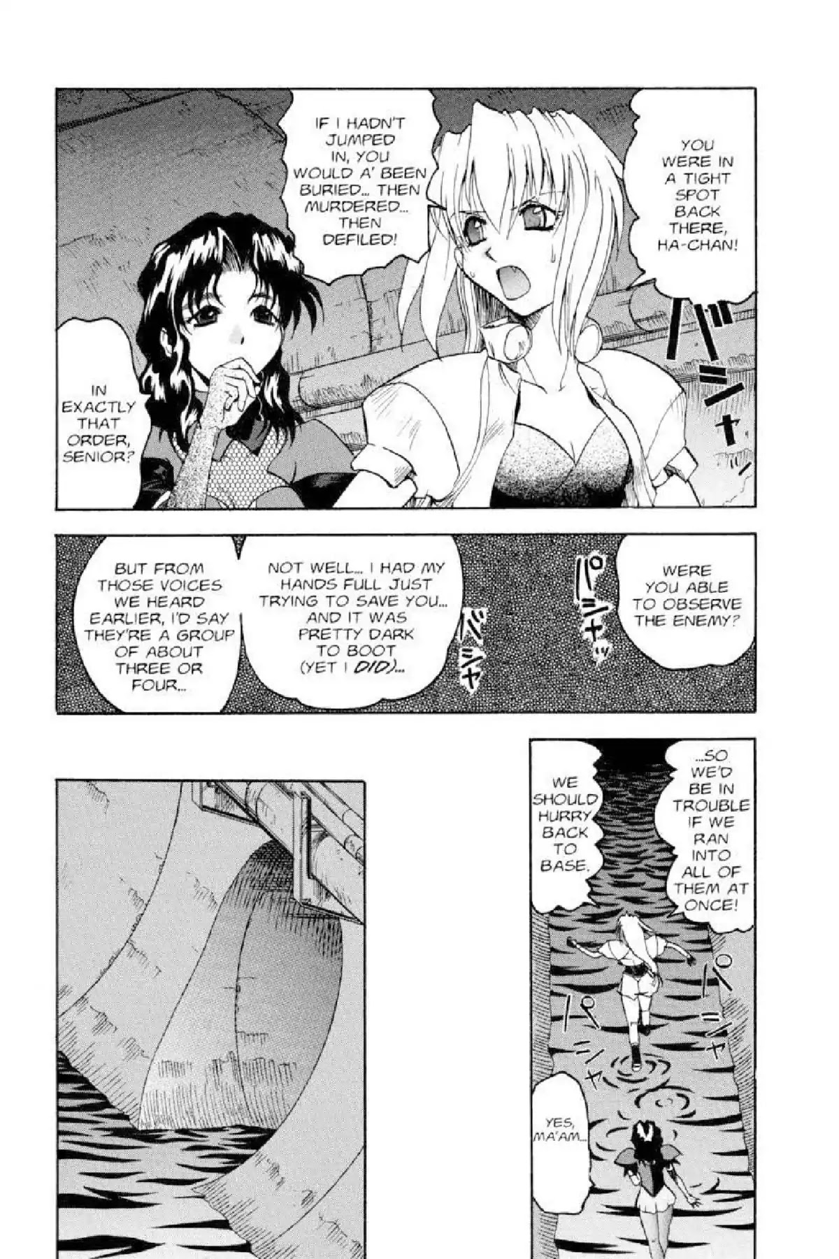Excel Saga Chapter 3.7 page 9 - Vol.3 Mission 7: "We Came... We Left"