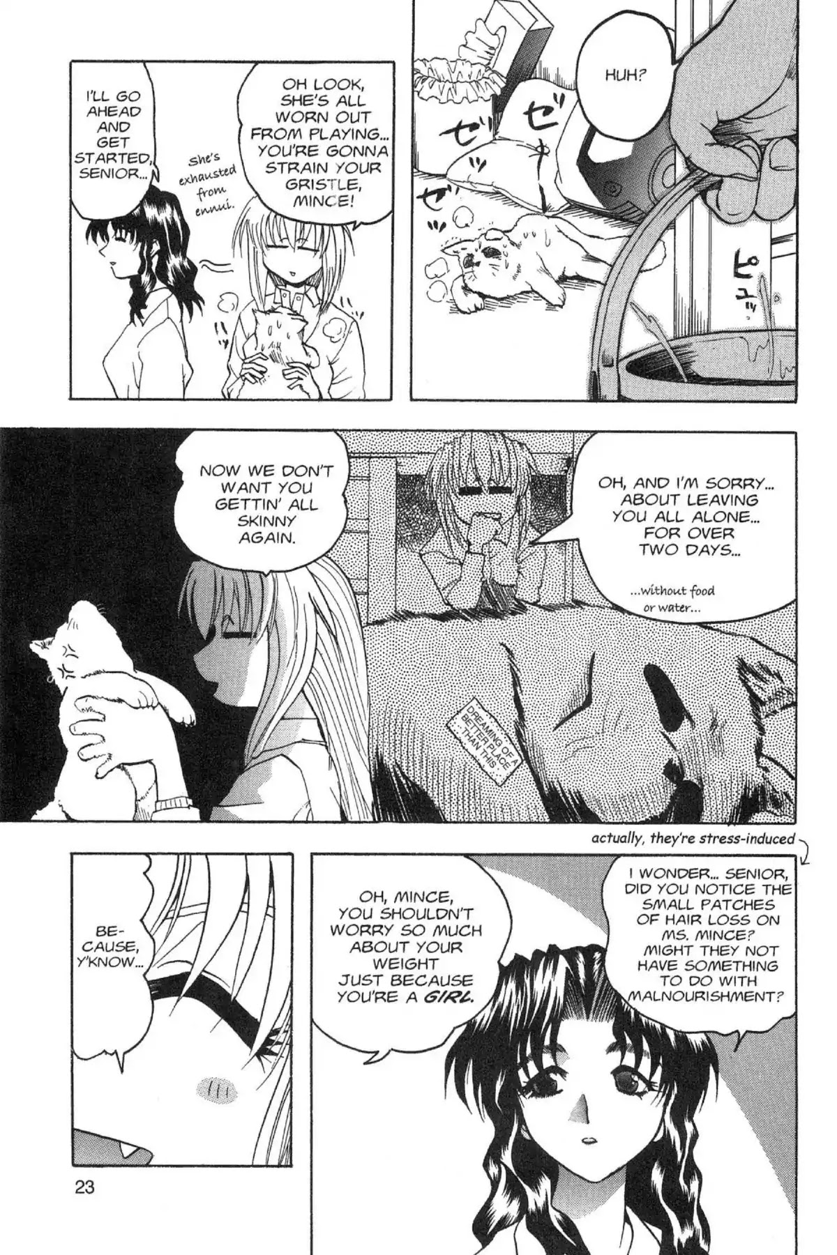 Excel Saga Chapter 4.1 page 23 - Vol.4 Mission 1: Unforeseen Choices
