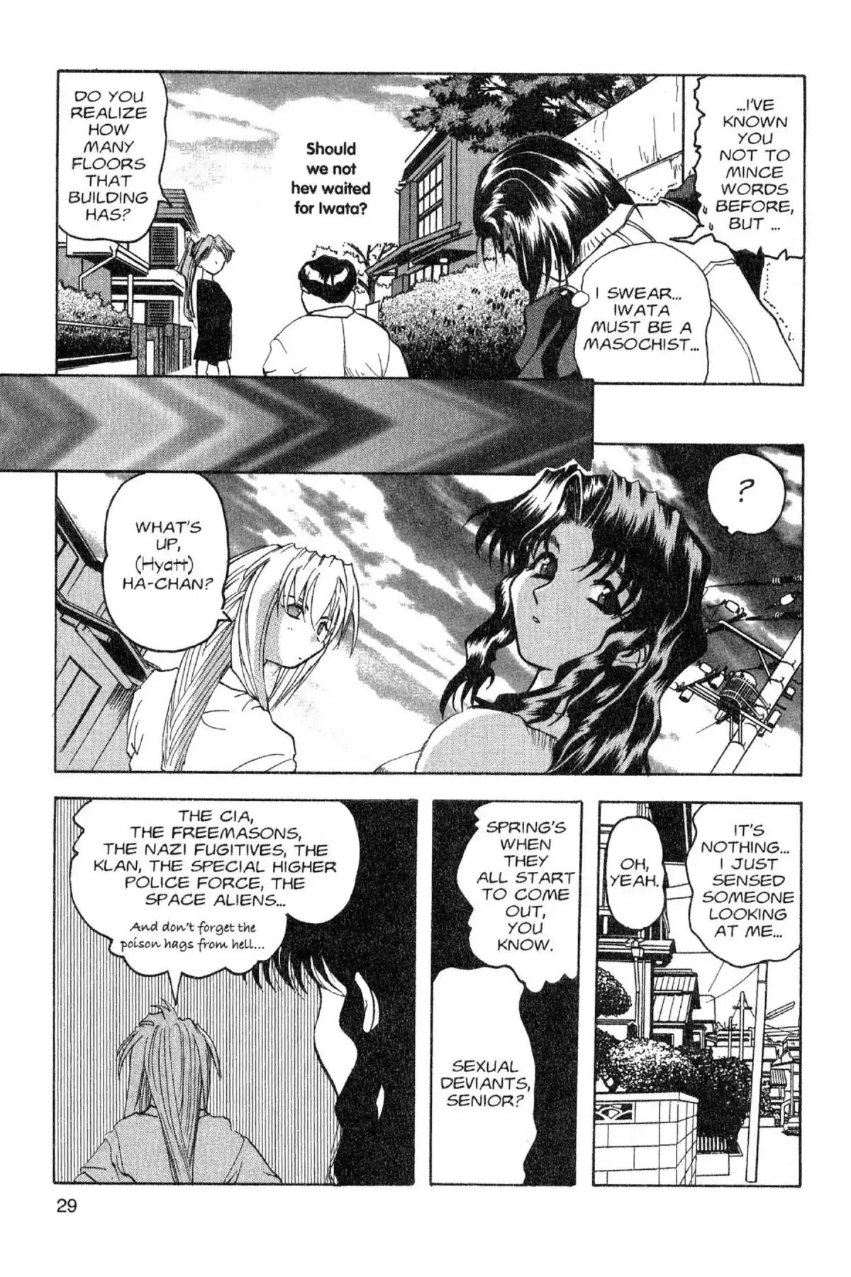 Excel Saga Chapter 4.1 page 29 - Vol.4 Mission 1: Unforeseen Choices