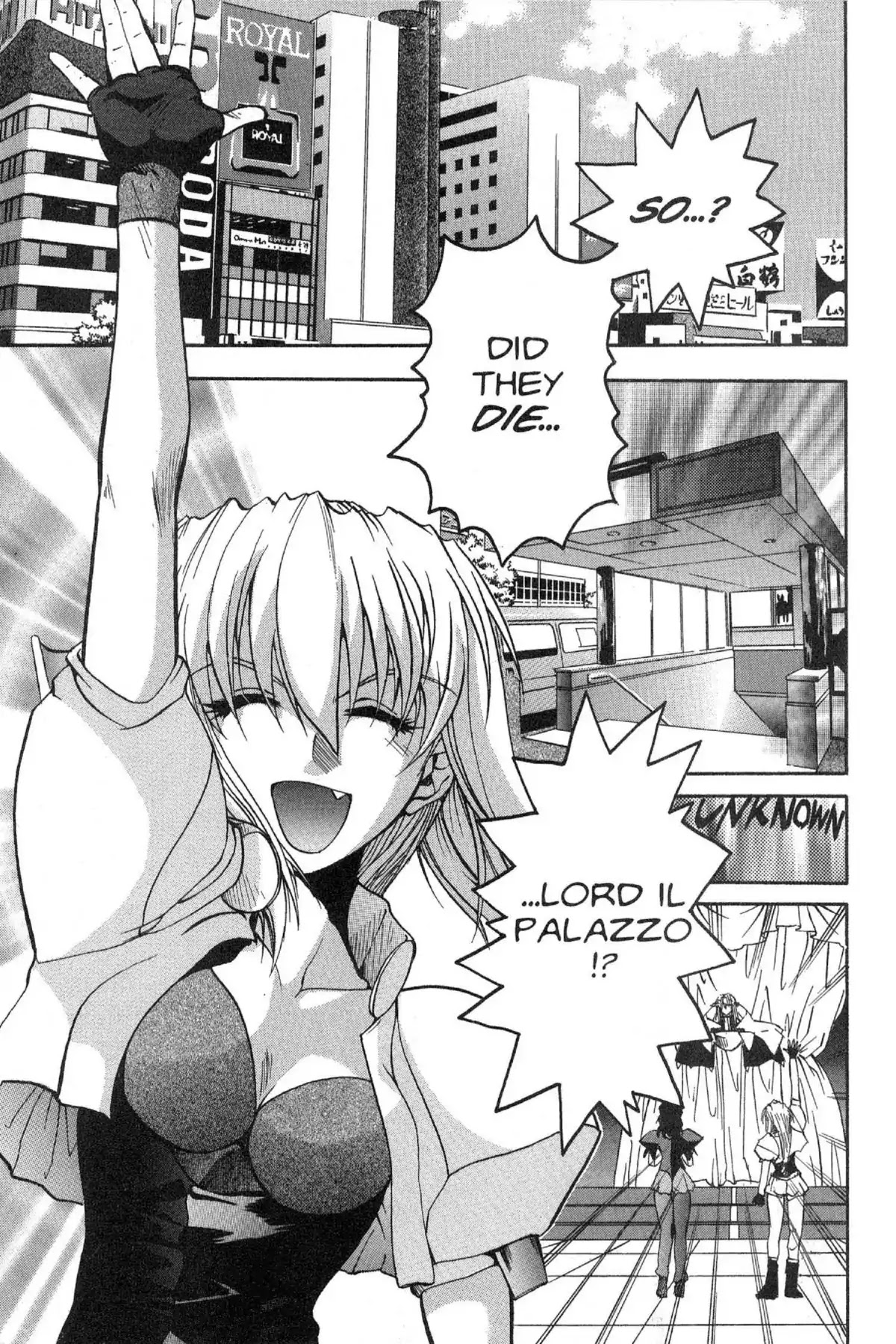 Excel Saga Chapter 4.1 page 7 - Vol.4 Mission 1: Unforeseen Choices