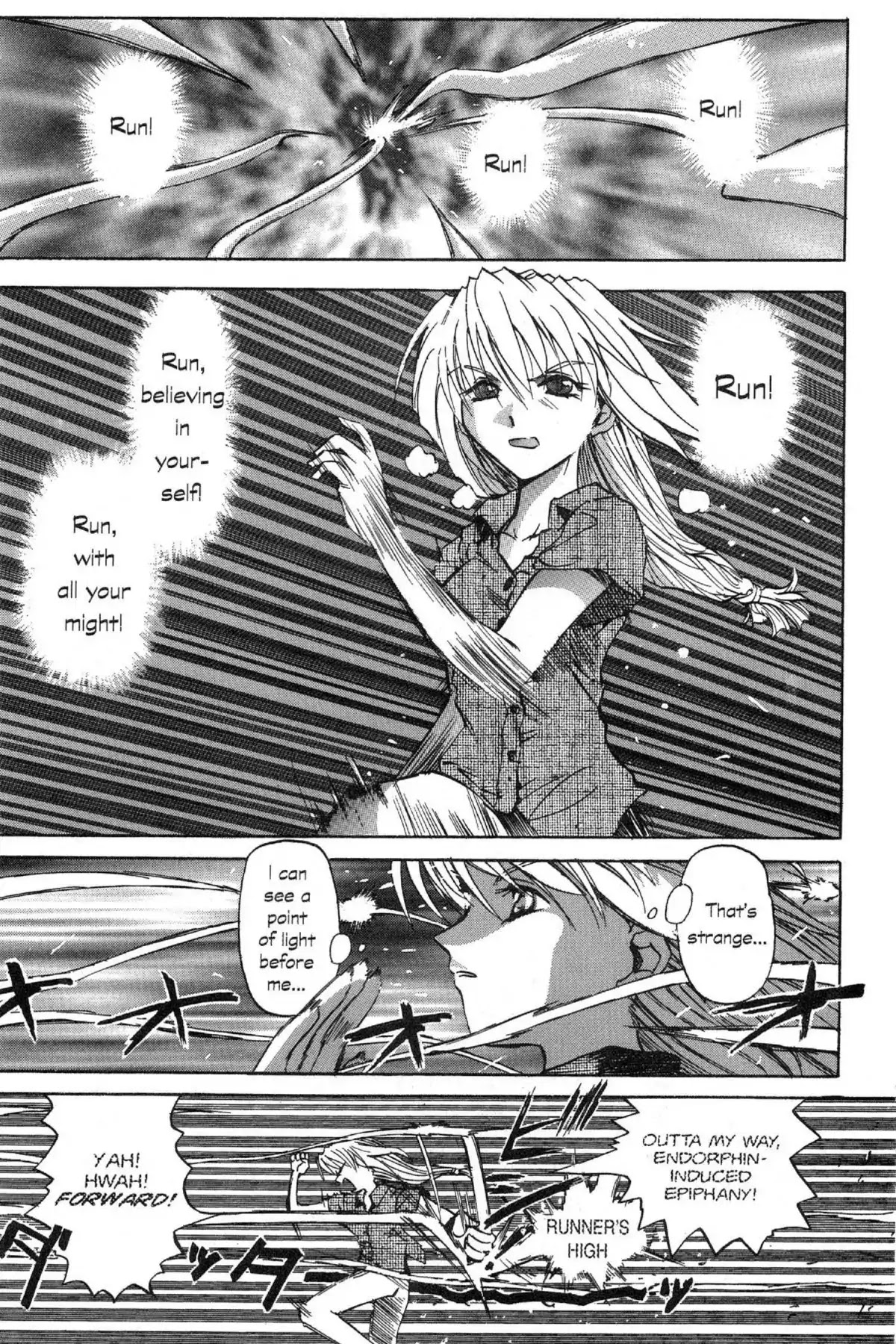 Excel Saga Chapter 4.2 page 1 - Vol.4 Mission 2: How to Consume Oxygen