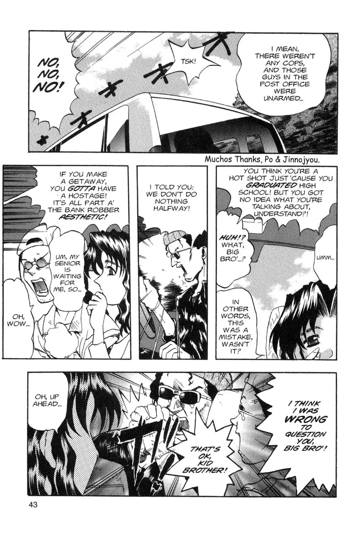 Excel Saga Chapter 4.2 page 13 - Vol.4 Mission 2: How to Consume Oxygen