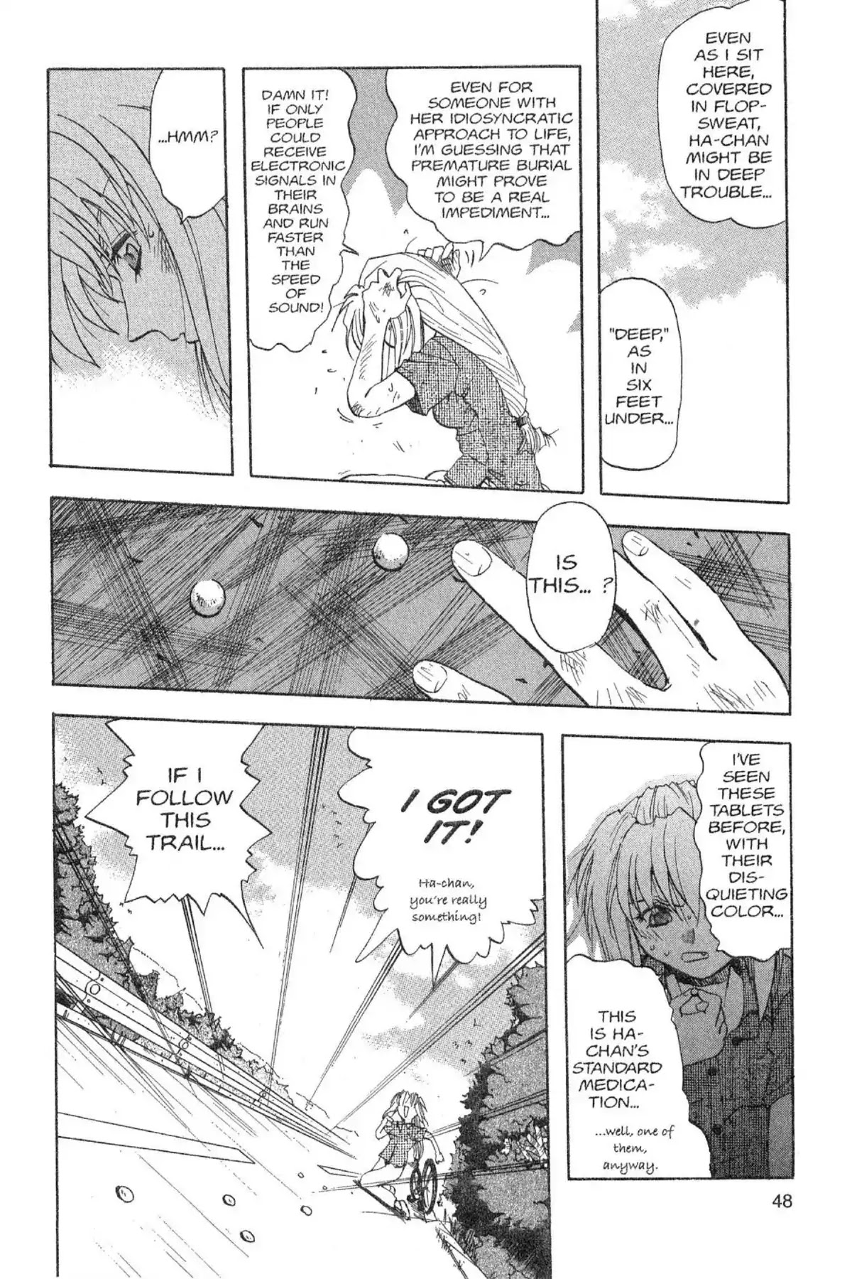 Excel Saga Chapter 4.2 page 18 - Vol.4 Mission 2: How to Consume Oxygen