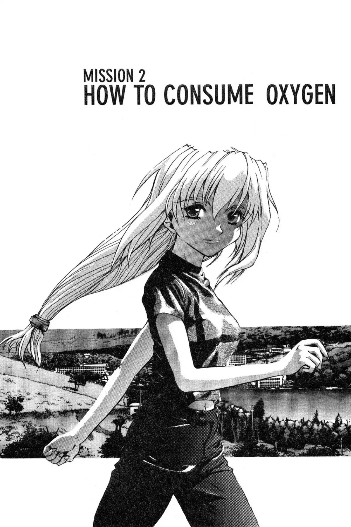 Excel Saga Chapter 4.2 page 2 - Vol.4 Mission 2: How to Consume Oxygen