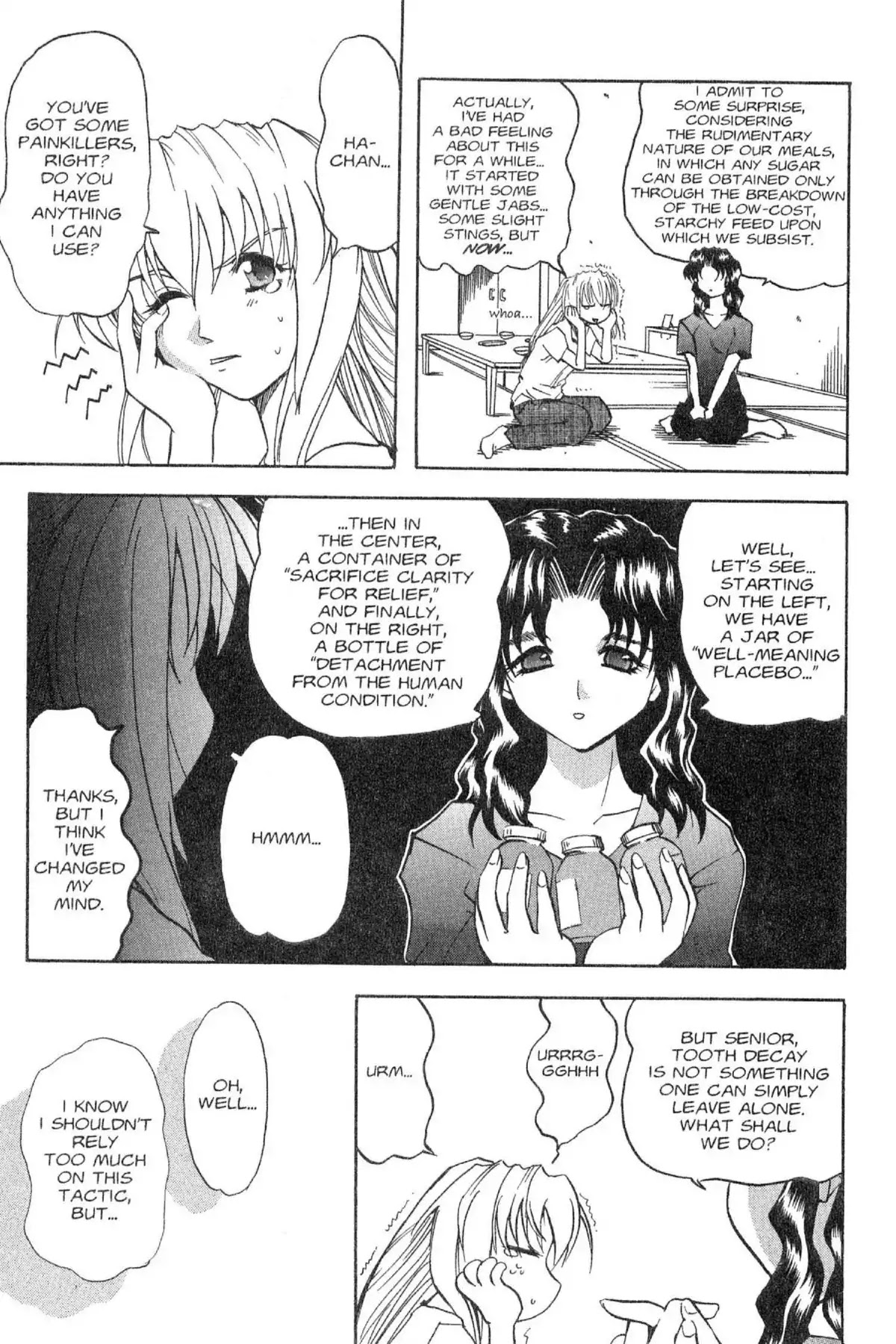 Excel Saga Chapter 4.3 page 5 - Vol.4 Mission 3: "The Smearing Bug's..."