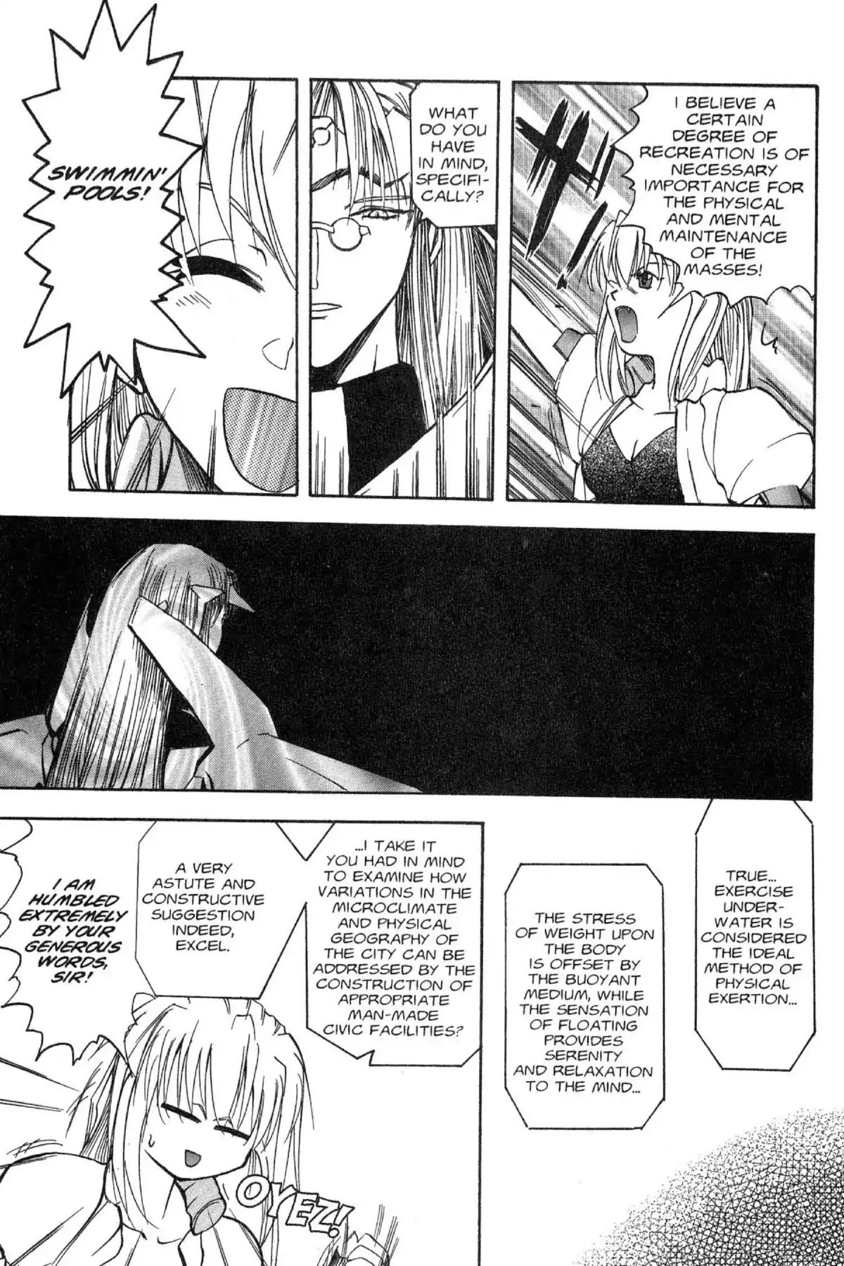 Excel Saga Chapter 4.5 page 3 - Vol.4 Mission 5: The Season Faraway from the Sun
