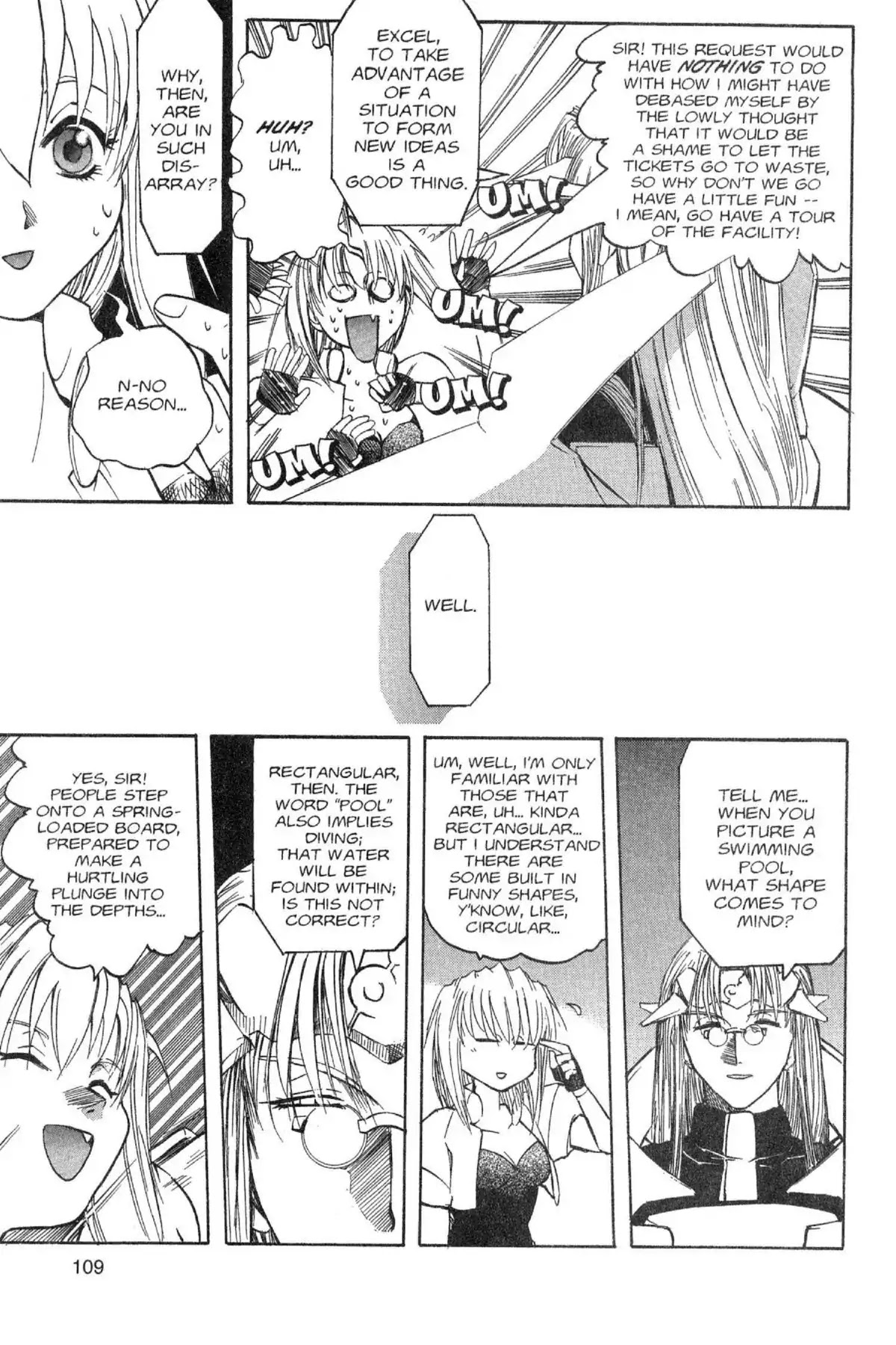 Excel Saga Chapter 4.5 page 5 - Vol.4 Mission 5: The Season Faraway from the Sun