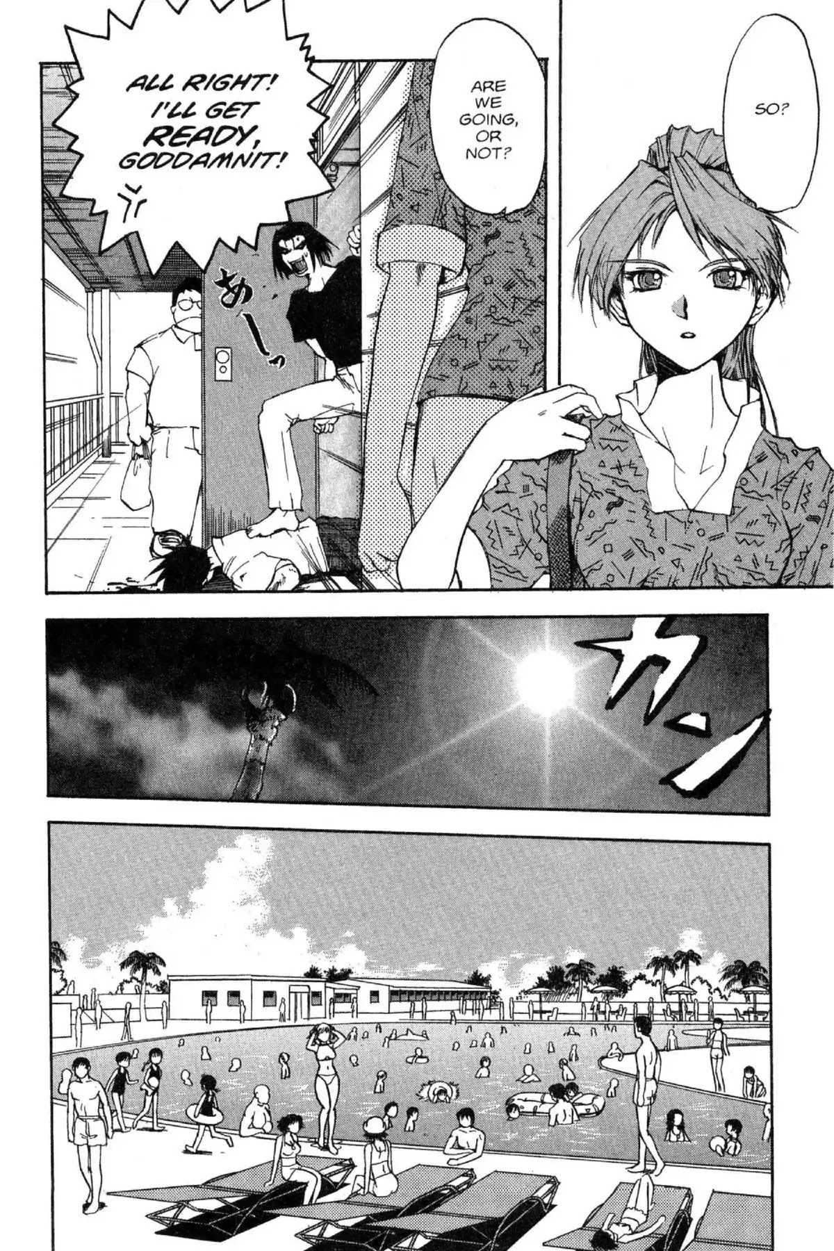 Excel Saga Chapter 4.5 page 8 - Vol.4 Mission 5: The Season Faraway from the Sun