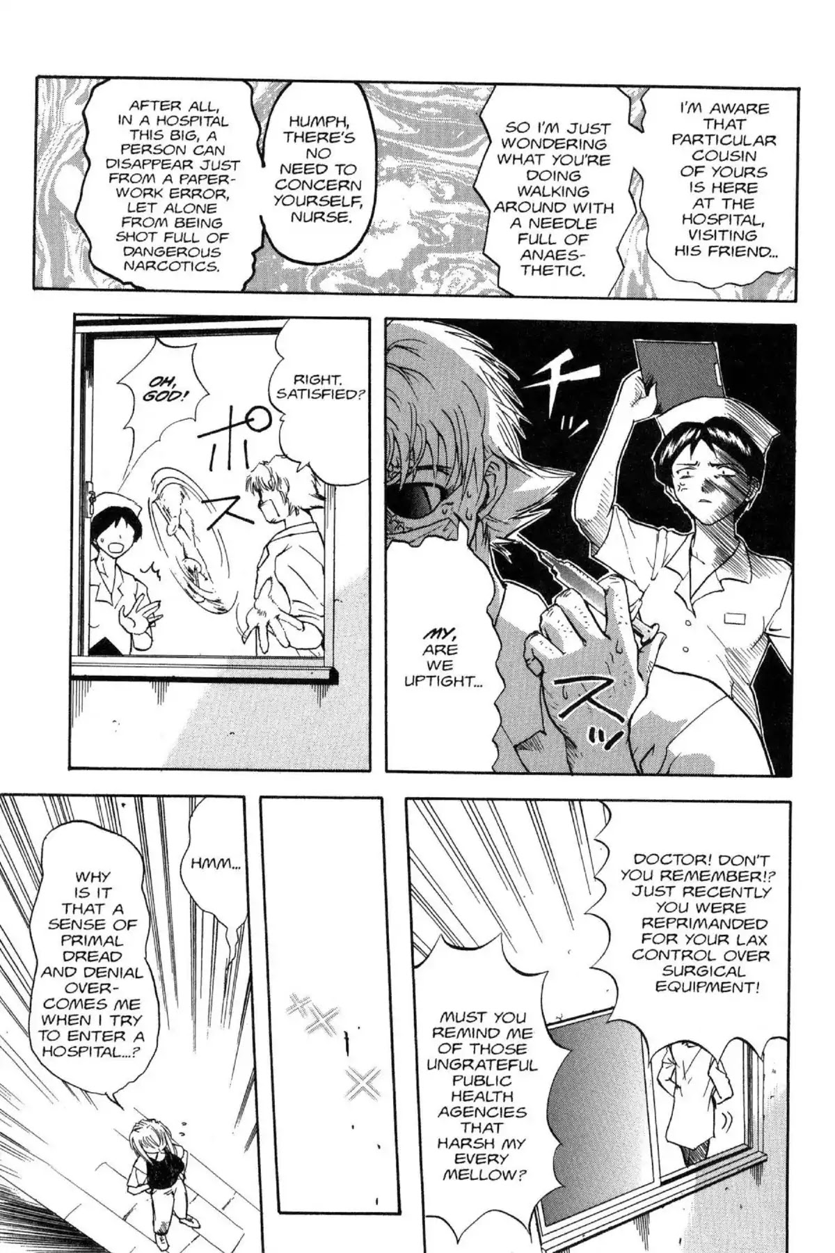 Excel Saga Chapter 4.6 page 21 - Vol.4 Mission 6: Into the Labyrinth