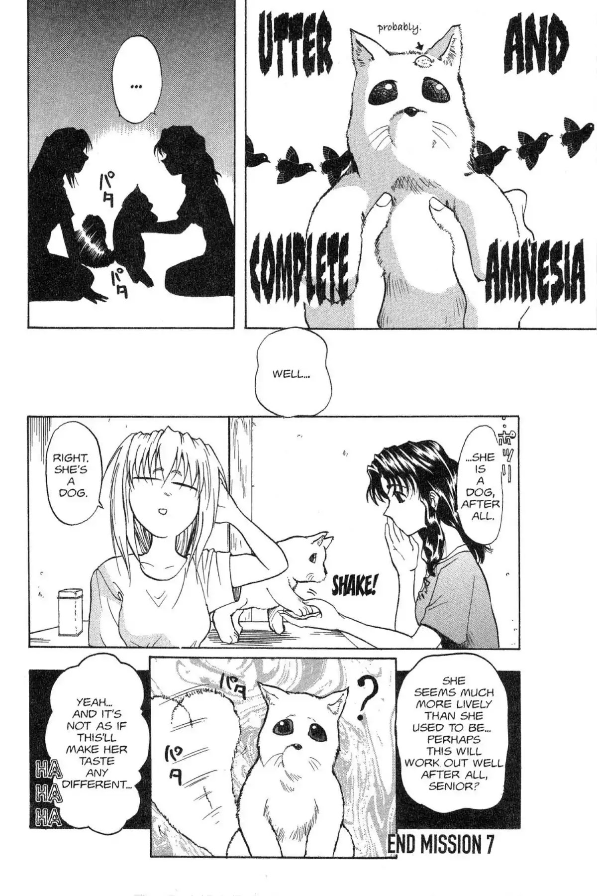 Excel Saga Chapter 4.7 page 22 - Vol.4 Mission 7: The Path You Lead Alone