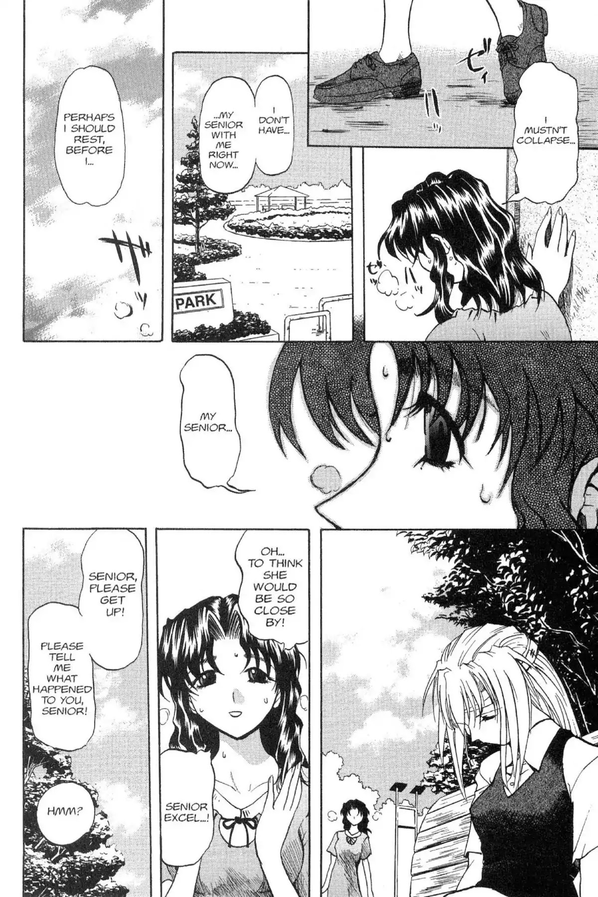 Excel Saga Chapter 4.7 page 8 - Vol.4 Mission 7: The Path You Lead Alone