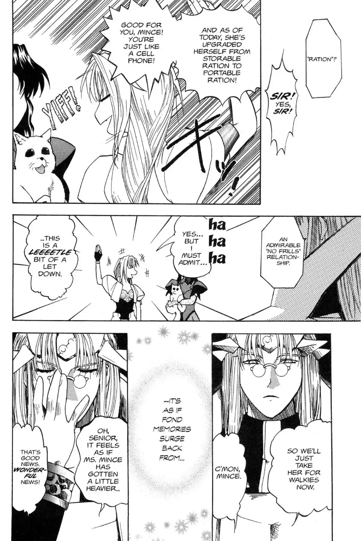 Excel Saga Chapter 4.8 page 14 - Vol.4 Mission 8: The Ocean and the Sky as Dangerous Weapons