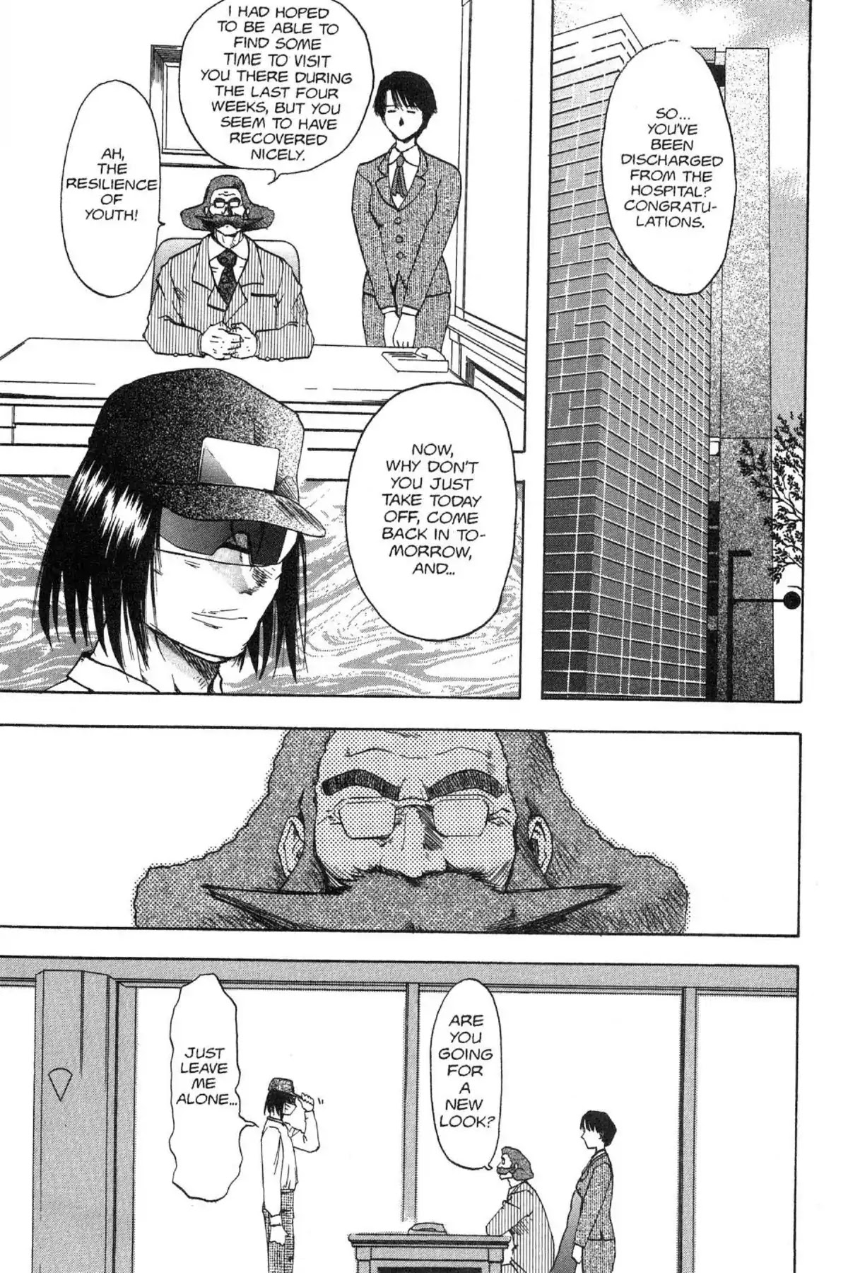 Excel Saga Chapter 4.8 page 3 - Vol.4 Mission 8: The Ocean and the Sky as Dangerous Weapons