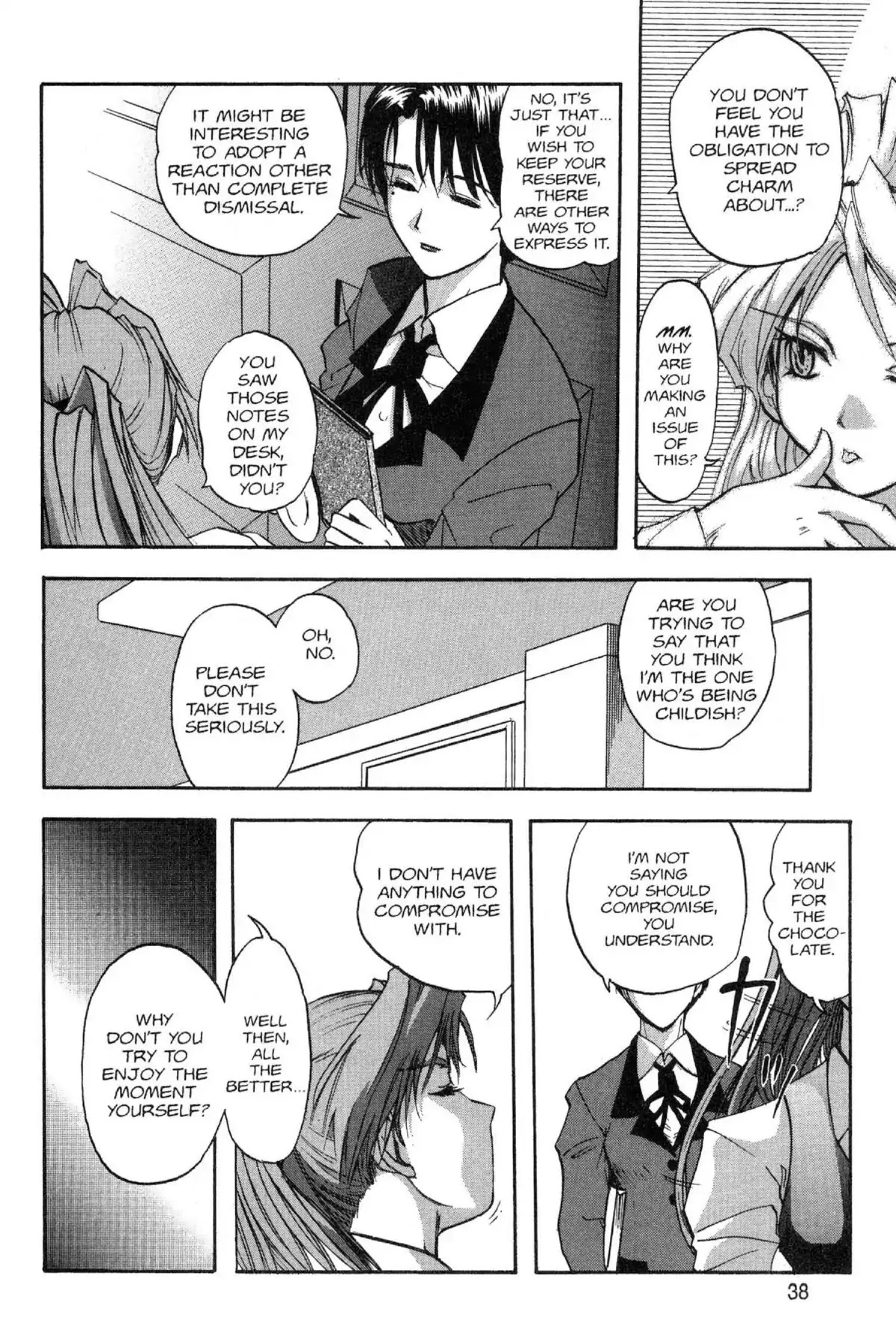 Excel Saga Chapter 5.2 page 10 - Vol.5 Mission 2: Shallow Wound Entertainment