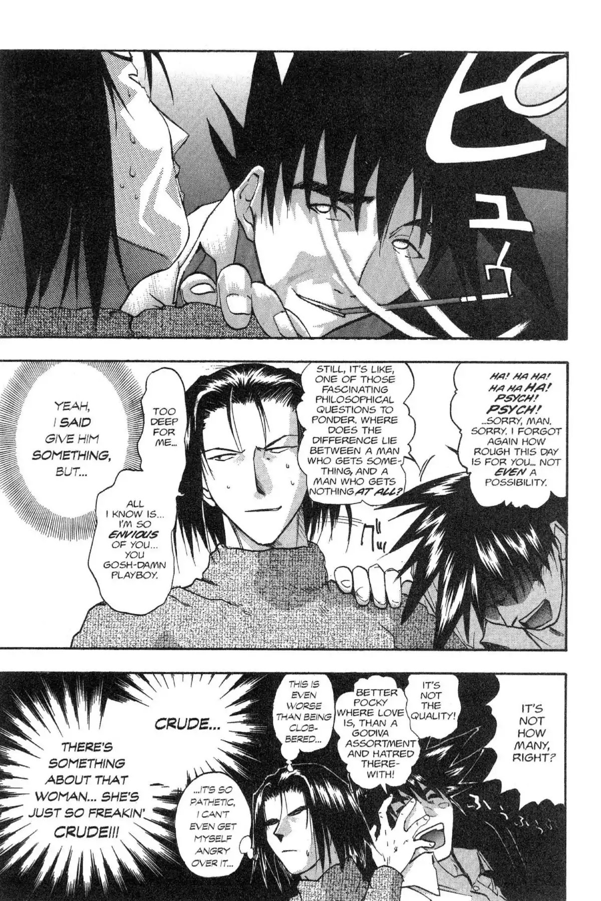 Excel Saga Chapter 5.2 page 21 - Vol.5 Mission 2: Shallow Wound Entertainment