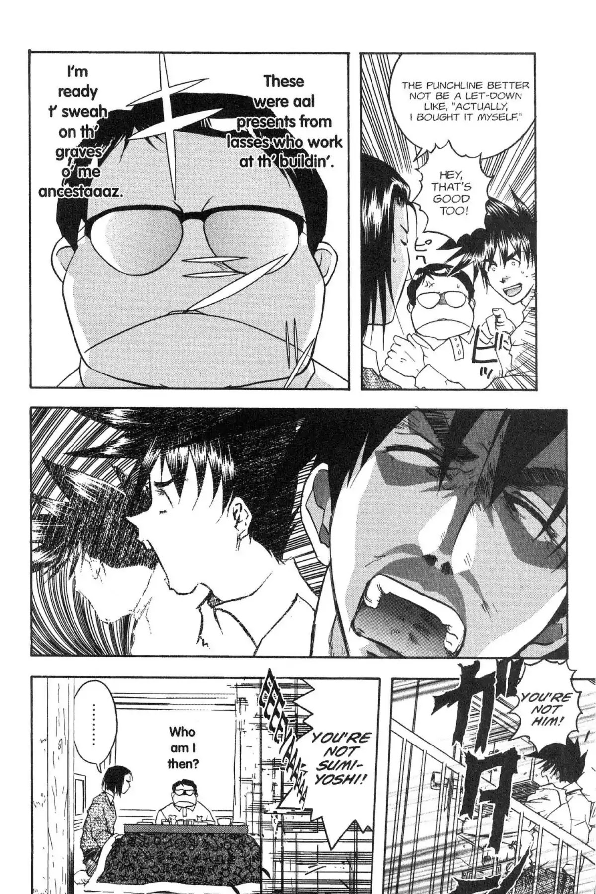 Excel Saga Chapter 5.2 page 6 - Vol.5 Mission 2: Shallow Wound Entertainment