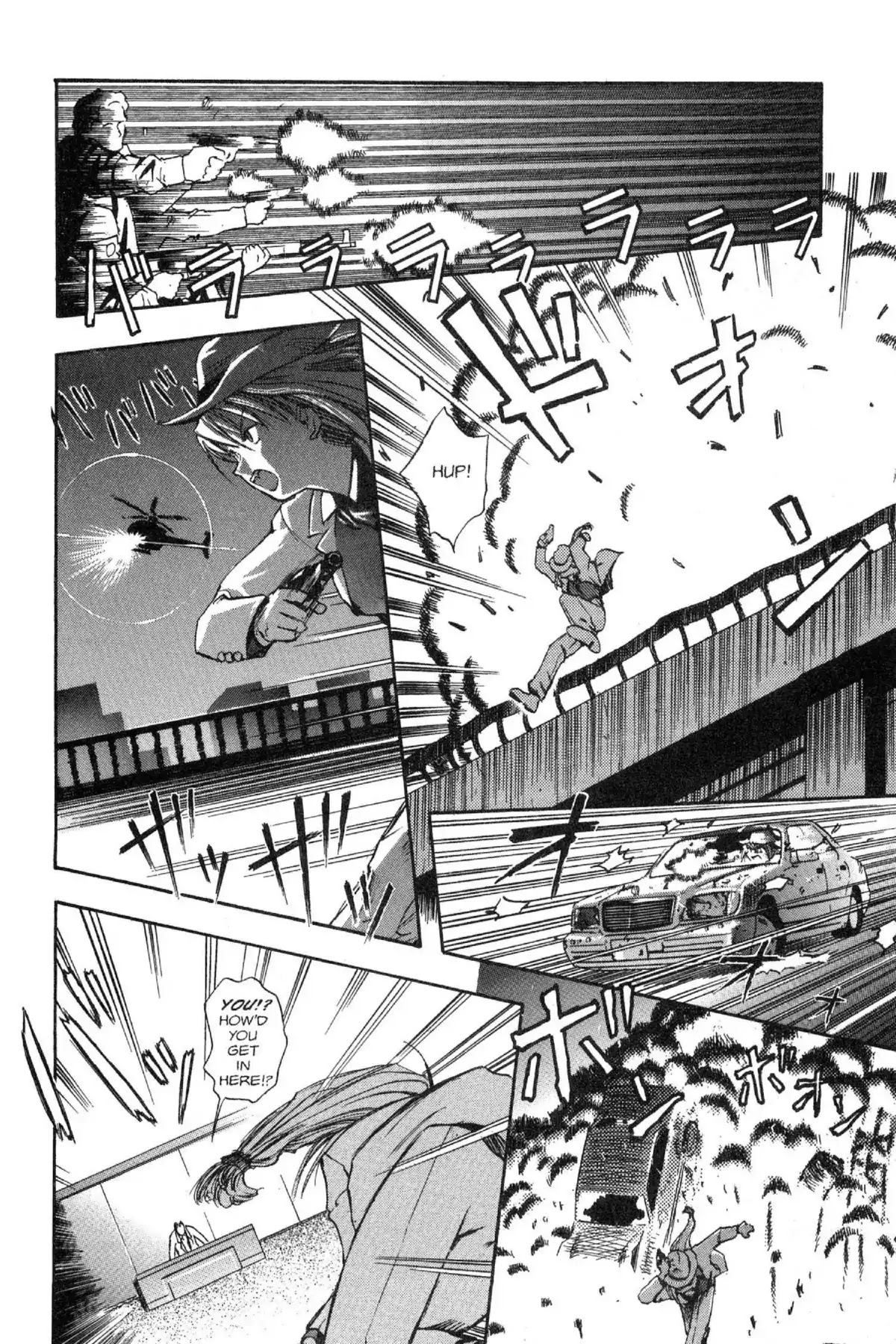 Excel Saga Chapter 5.3 page 10 - Vol.5 Mission 3: The Beautiful Force
