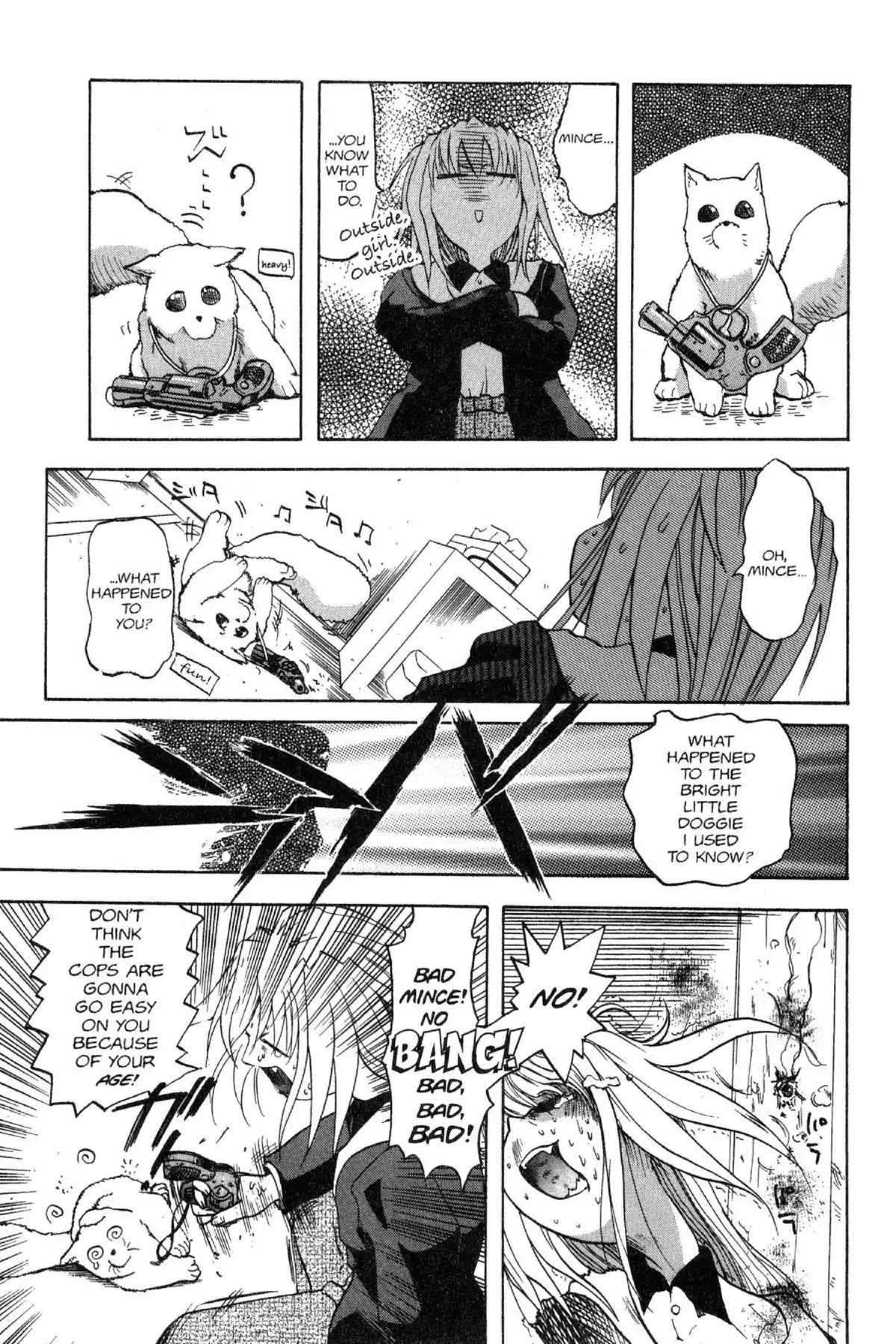 Excel Saga Chapter 5.3 page 15 - Vol.5 Mission 3: The Beautiful Force