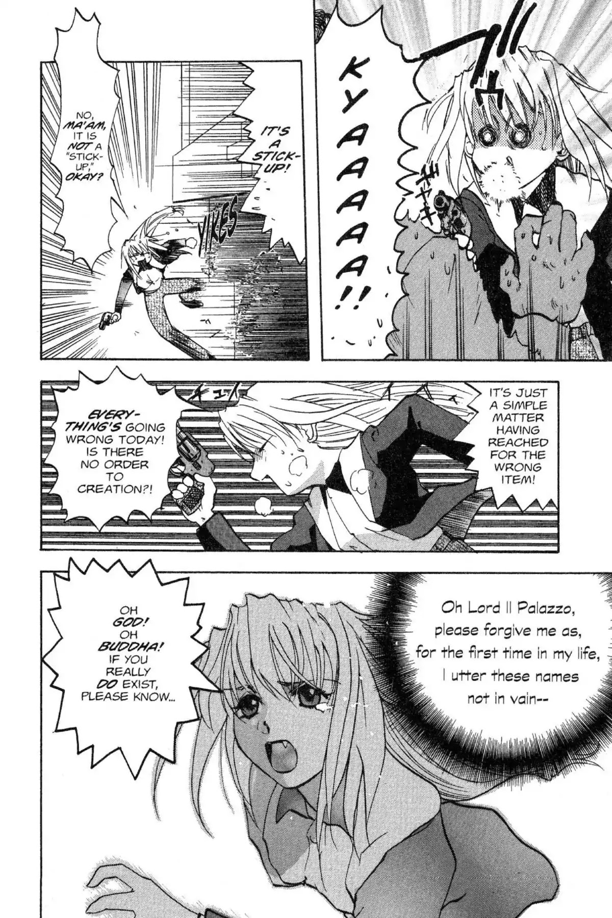 Excel Saga Chapter 5.3 page 18 - Vol.5 Mission 3: The Beautiful Force