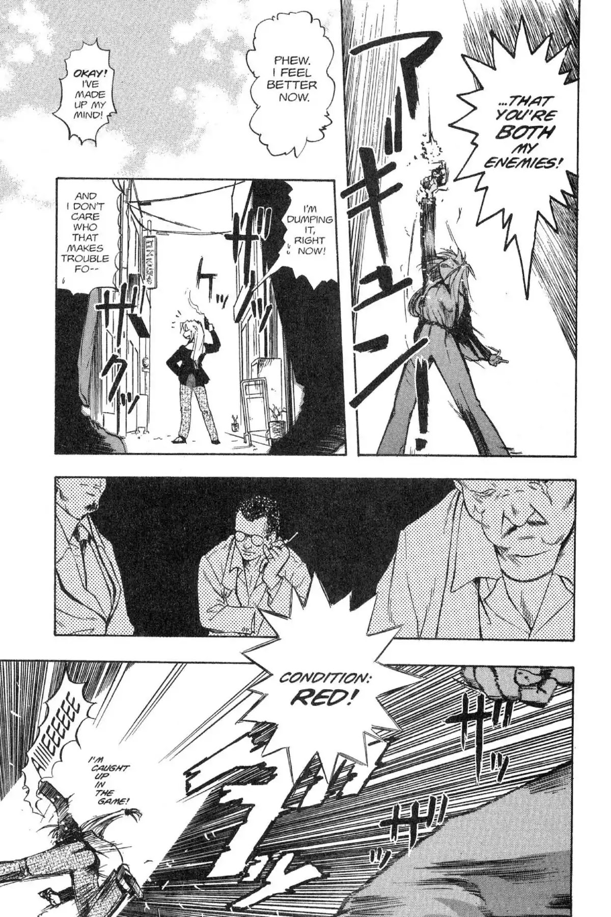 Excel Saga Chapter 5.3 page 19 - Vol.5 Mission 3: The Beautiful Force
