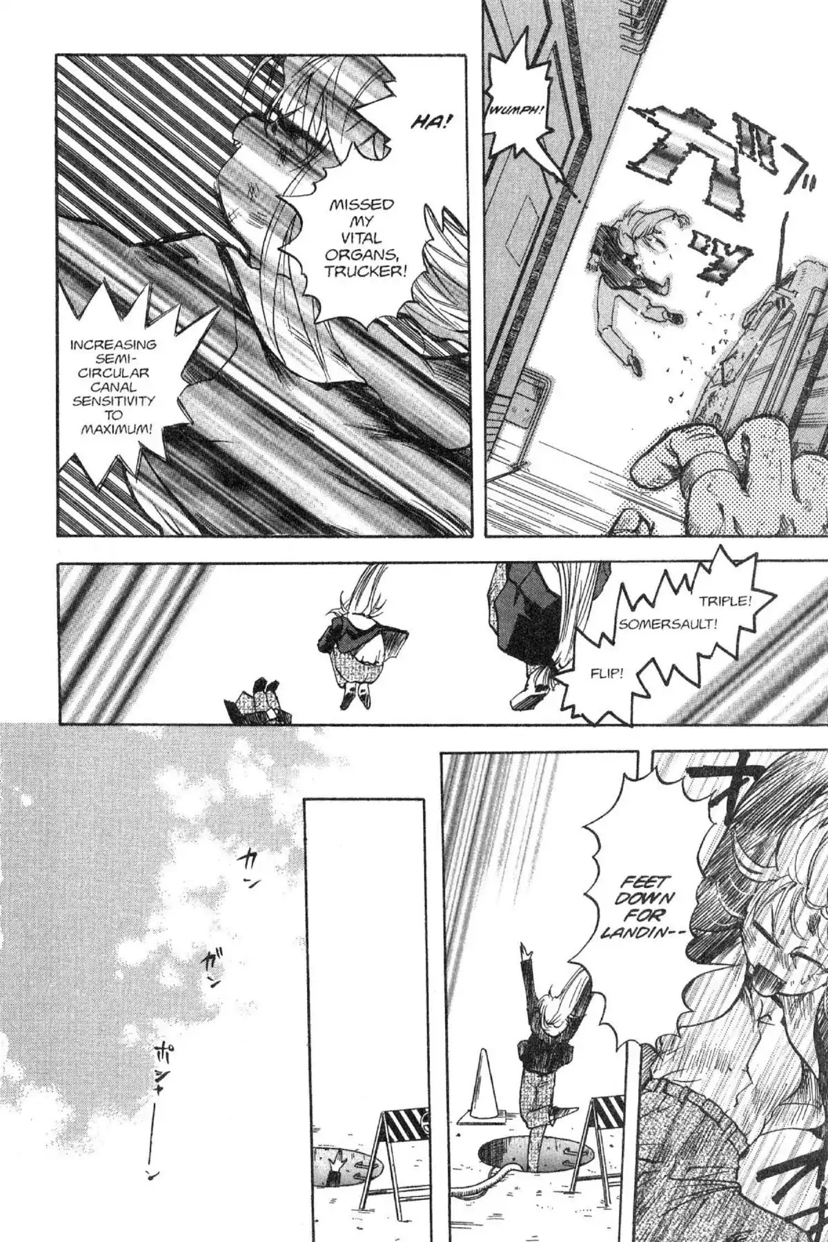 Excel Saga Chapter 5.3 page 20 - Vol.5 Mission 3: The Beautiful Force