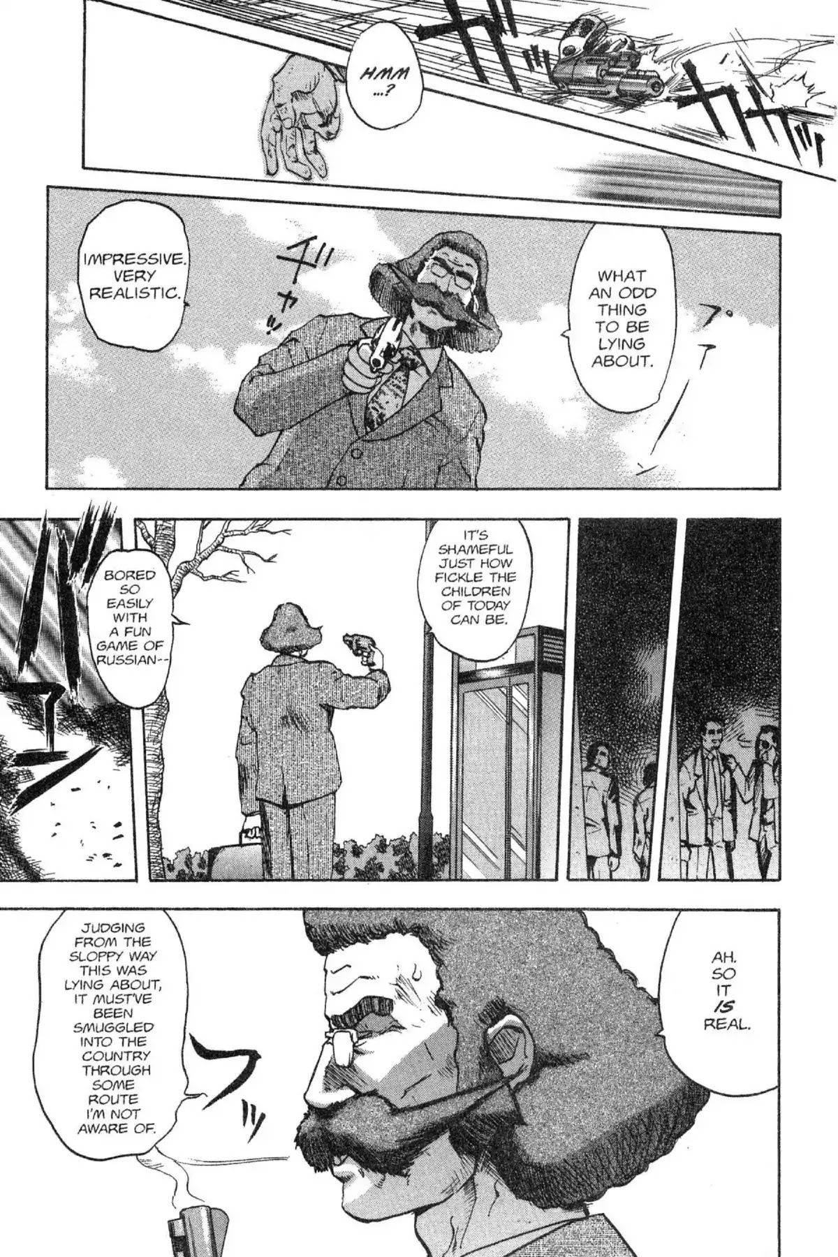 Excel Saga Chapter 5.3 page 21 - Vol.5 Mission 3: The Beautiful Force