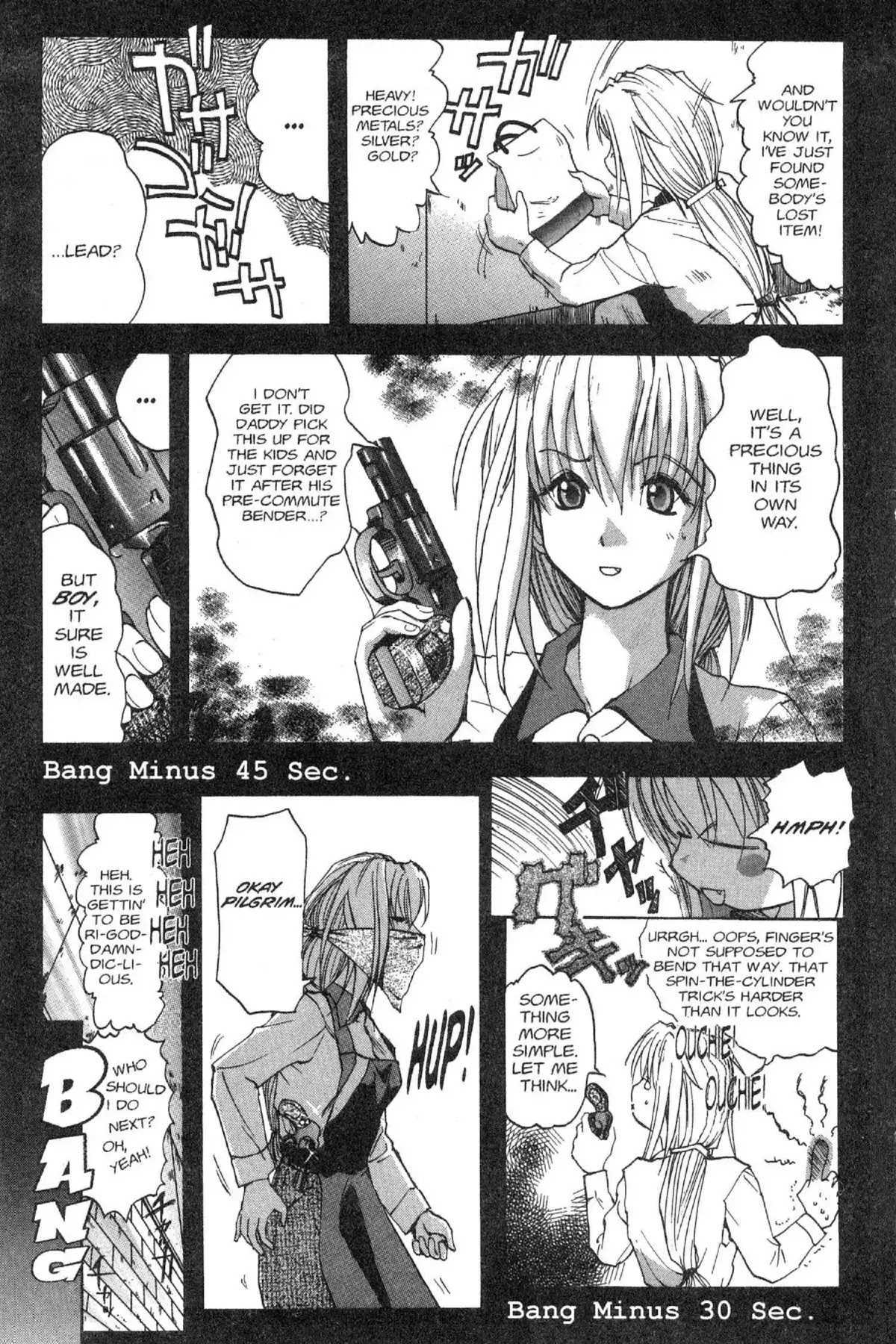 Excel Saga Chapter 5.3 page 5 - Vol.5 Mission 3: The Beautiful Force