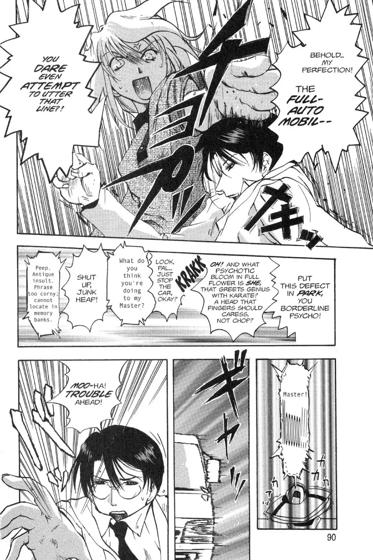 Excel Saga Chapter 5.4 page 14 - Vol.5 Mission 4: The Dreams of the Dolls