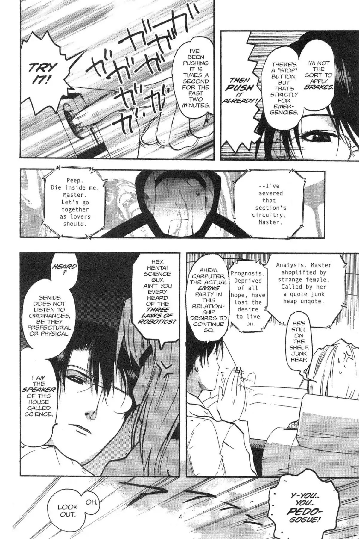 Excel Saga Chapter 5.4 page 16 - Vol.5 Mission 4: The Dreams of the Dolls