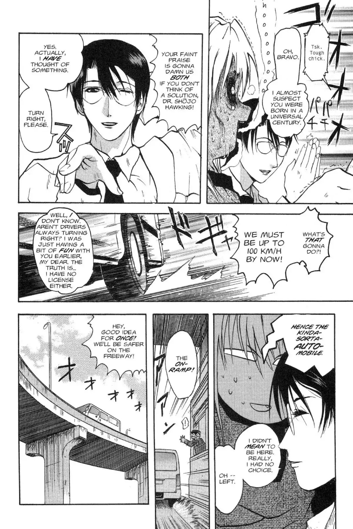 Excel Saga Chapter 5.4 page 18 - Vol.5 Mission 4: The Dreams of the Dolls