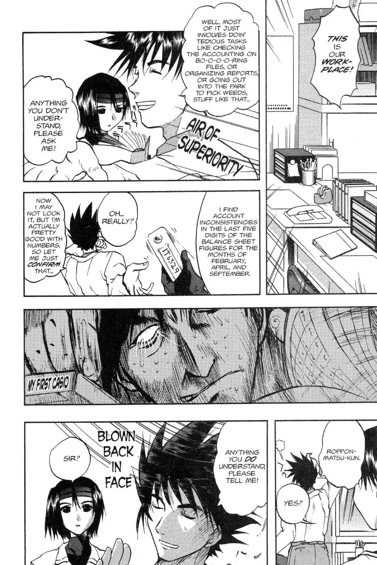 Excel Saga Chapter 5.5 page 8 - Vol.5 Mission 5: Just Come Back