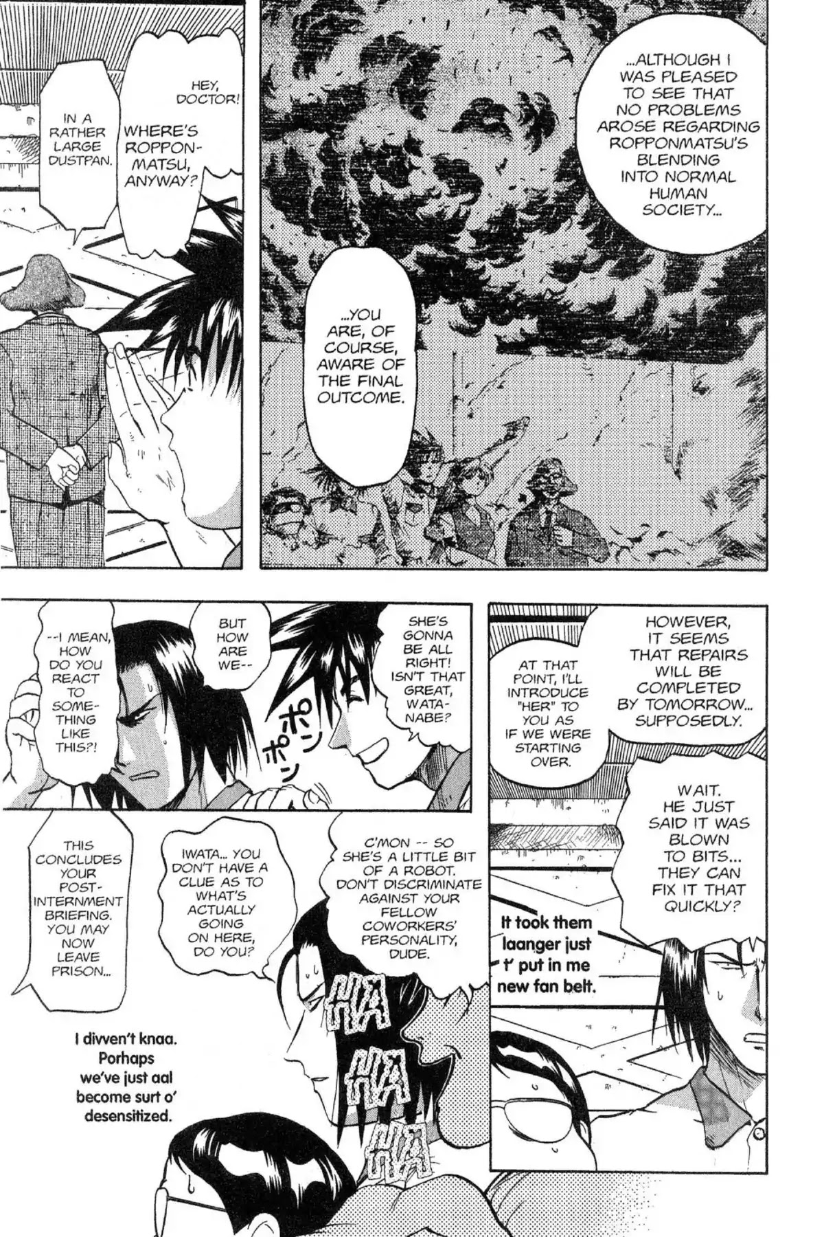 Excel Saga Chapter 5.6 page 11 - Vol.5 Mission 6: The String-Puller