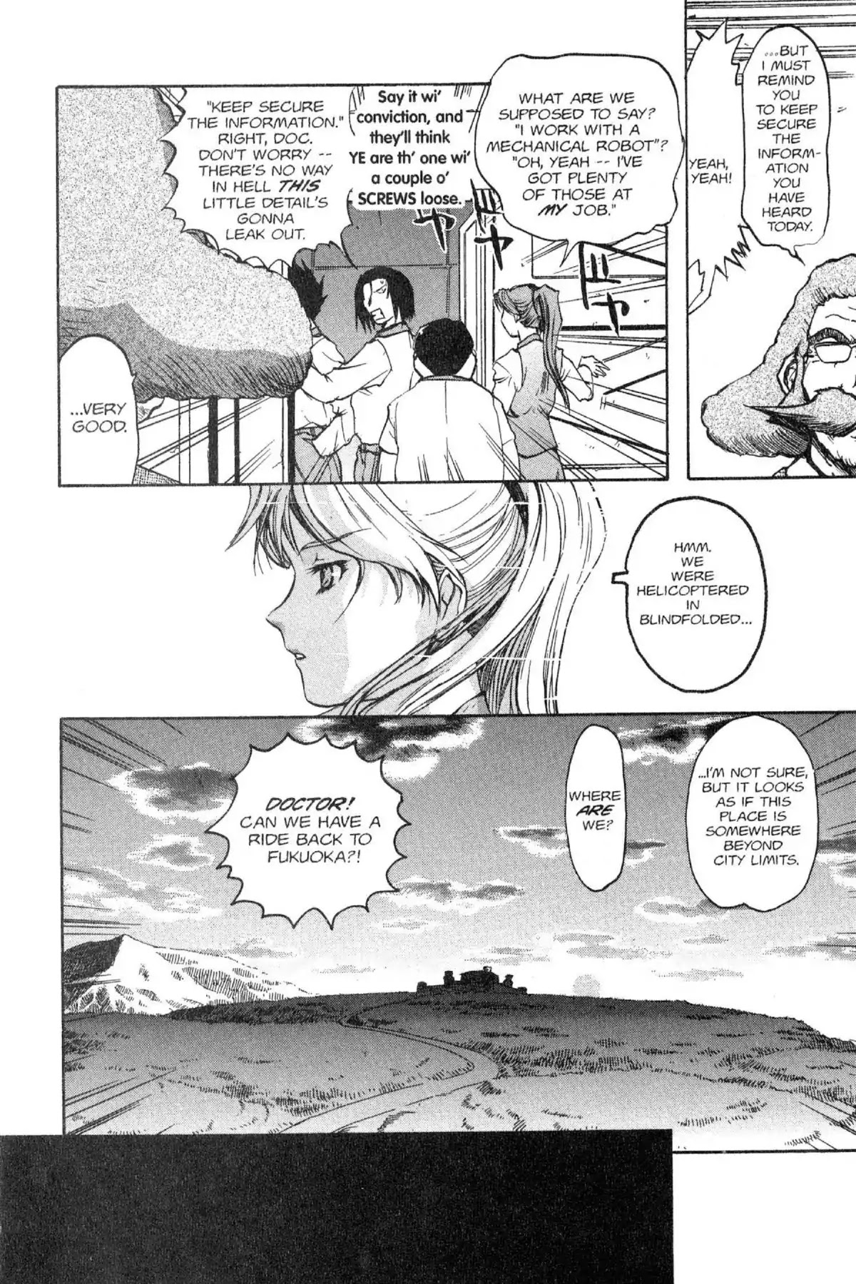 Excel Saga Chapter 5.6 page 12 - Vol.5 Mission 6: The String-Puller