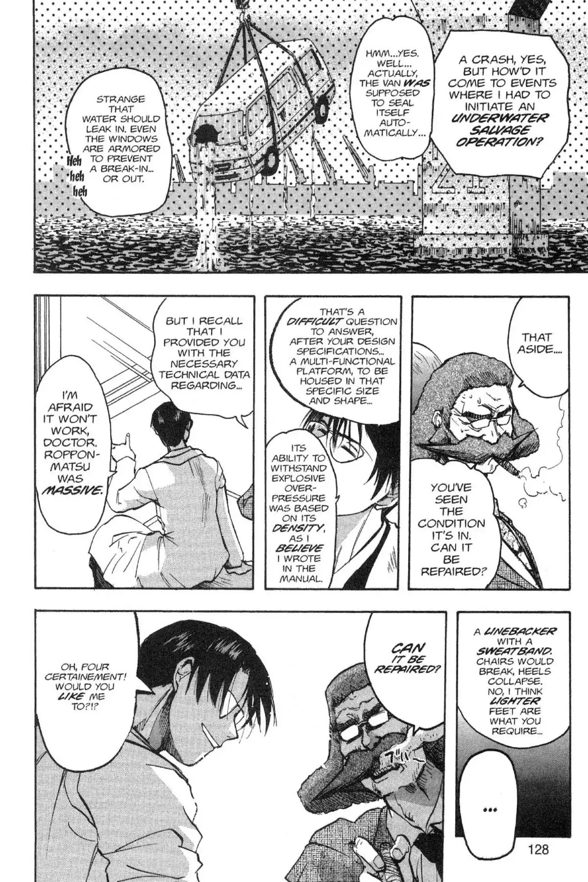 Excel Saga Chapter 5.6 page 6 - Vol.5 Mission 6: The String-Puller