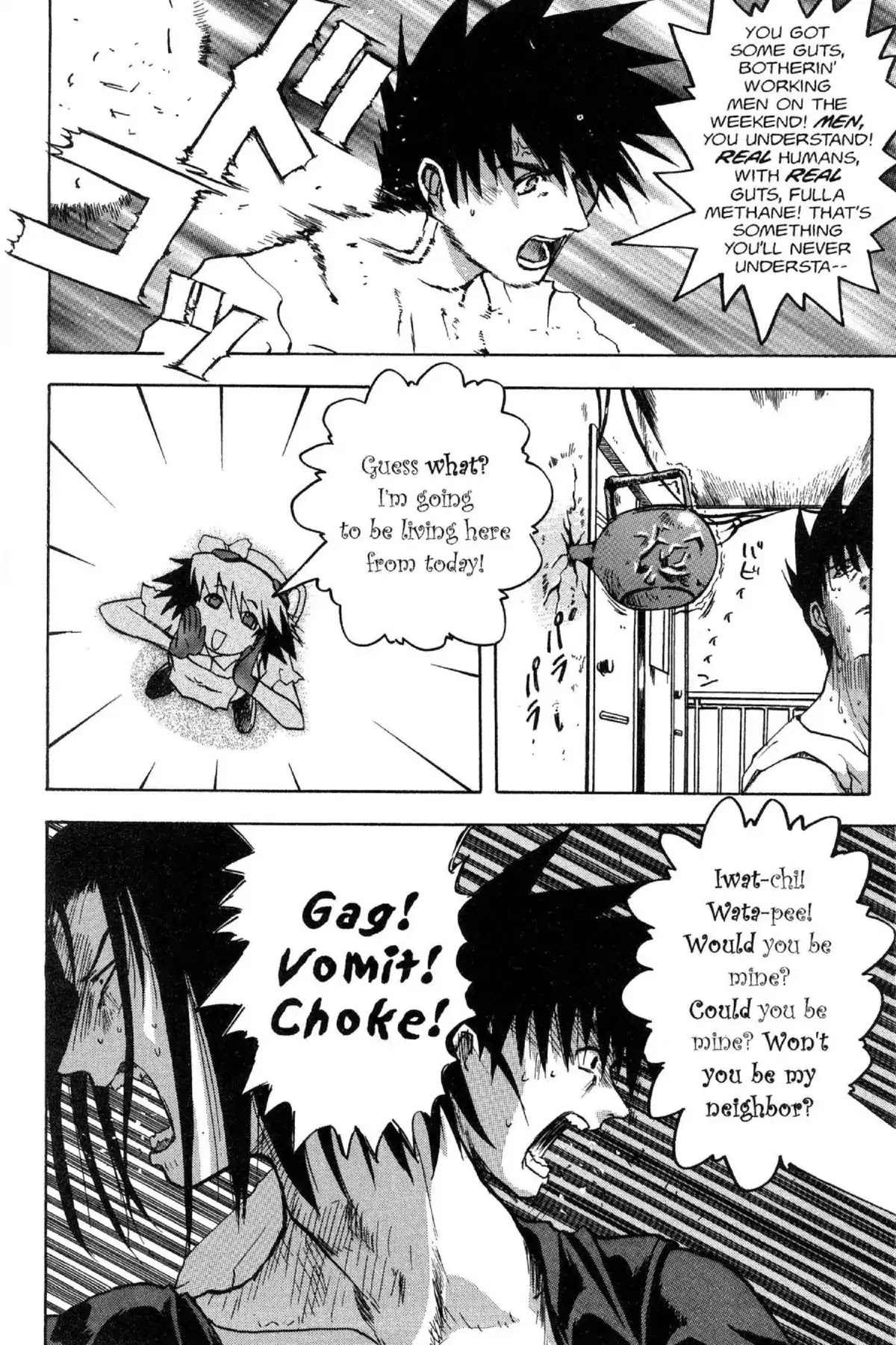 Excel Saga Chapter 6.1 page 18 - Vol.6 Mission 1: Mirrors and Eyes