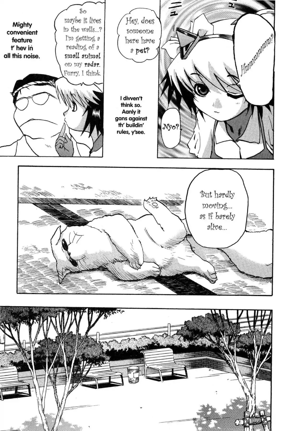 Excel Saga Chapter 6.1 page 21 - Vol.6 Mission 1: Mirrors and Eyes