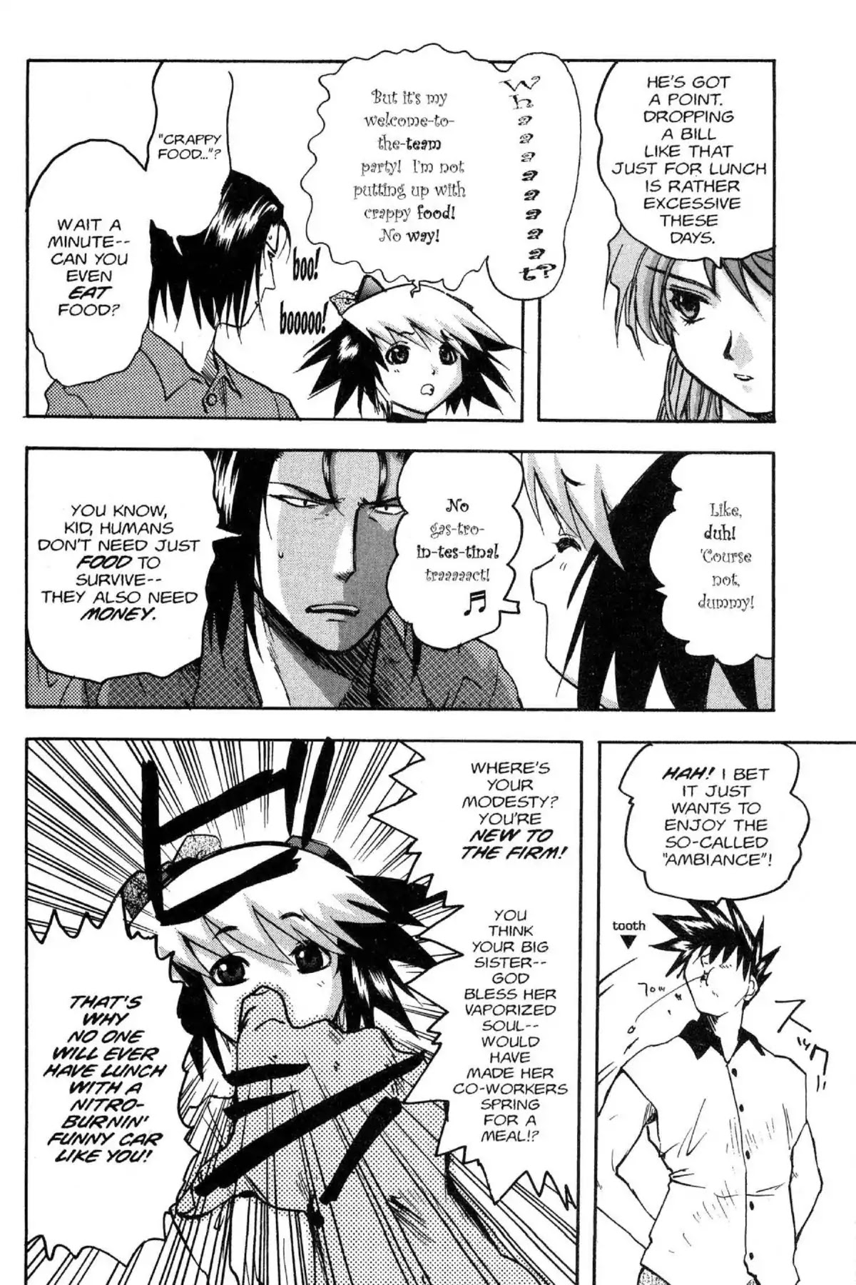 Excel Saga Chapter 6.2 page 12 - Vol.6 Mission 2: Friend of the Herbivores