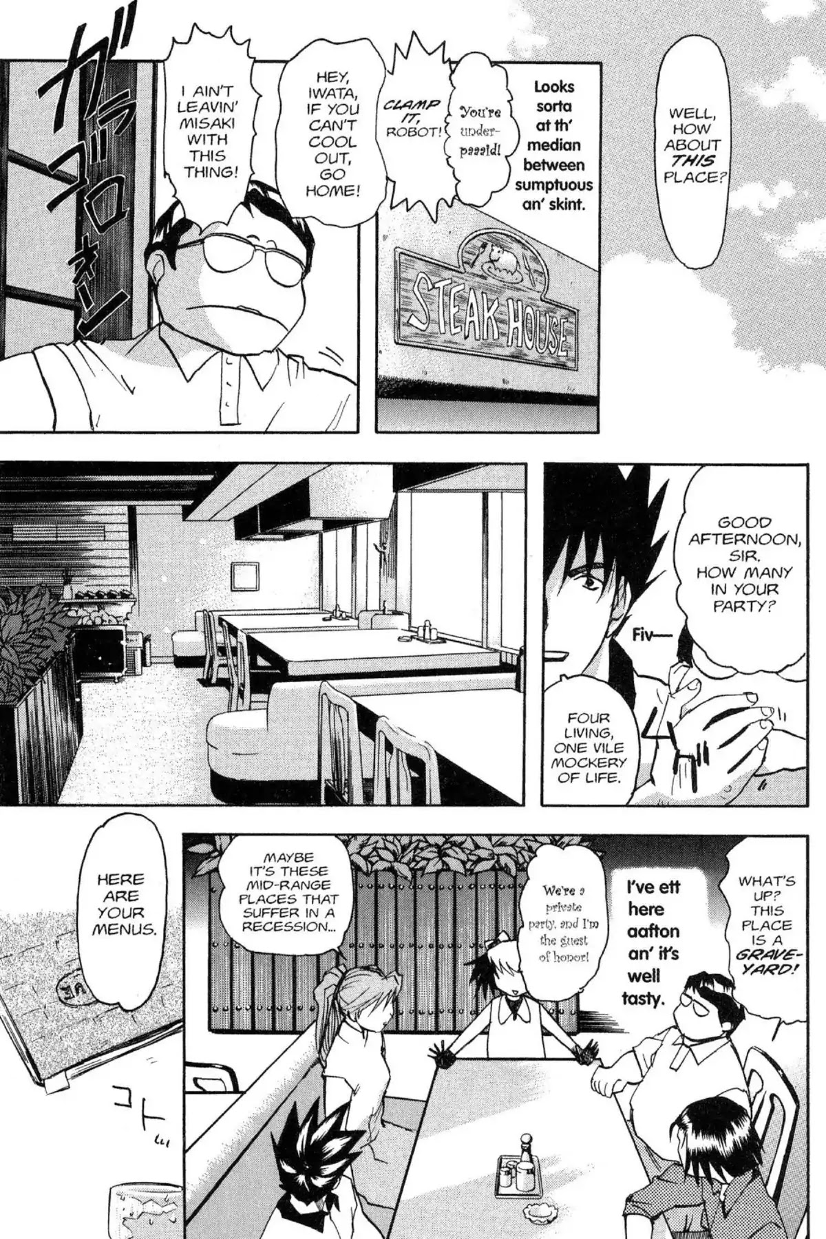 Excel Saga Chapter 6.2 page 17 - Vol.6 Mission 2: Friend of the Herbivores