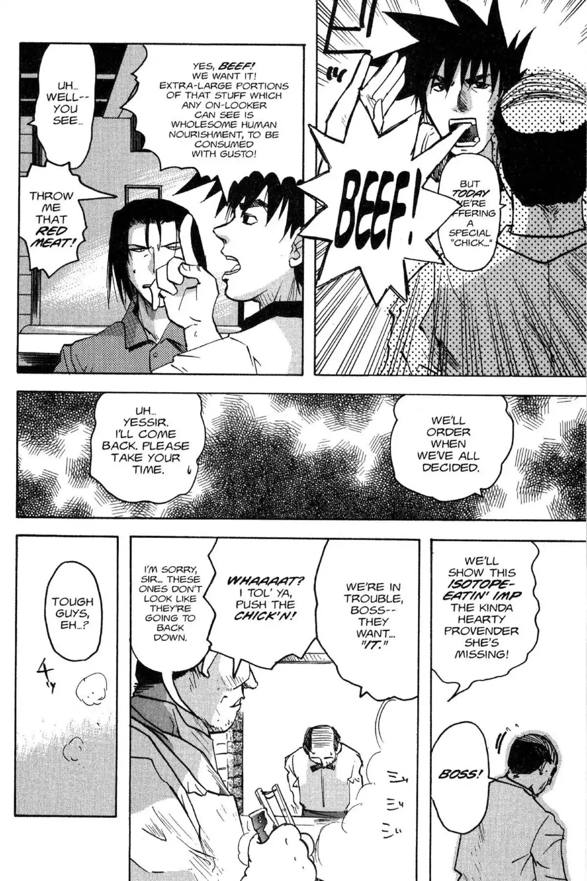 Excel Saga Chapter 6.2 page 18 - Vol.6 Mission 2: Friend of the Herbivores