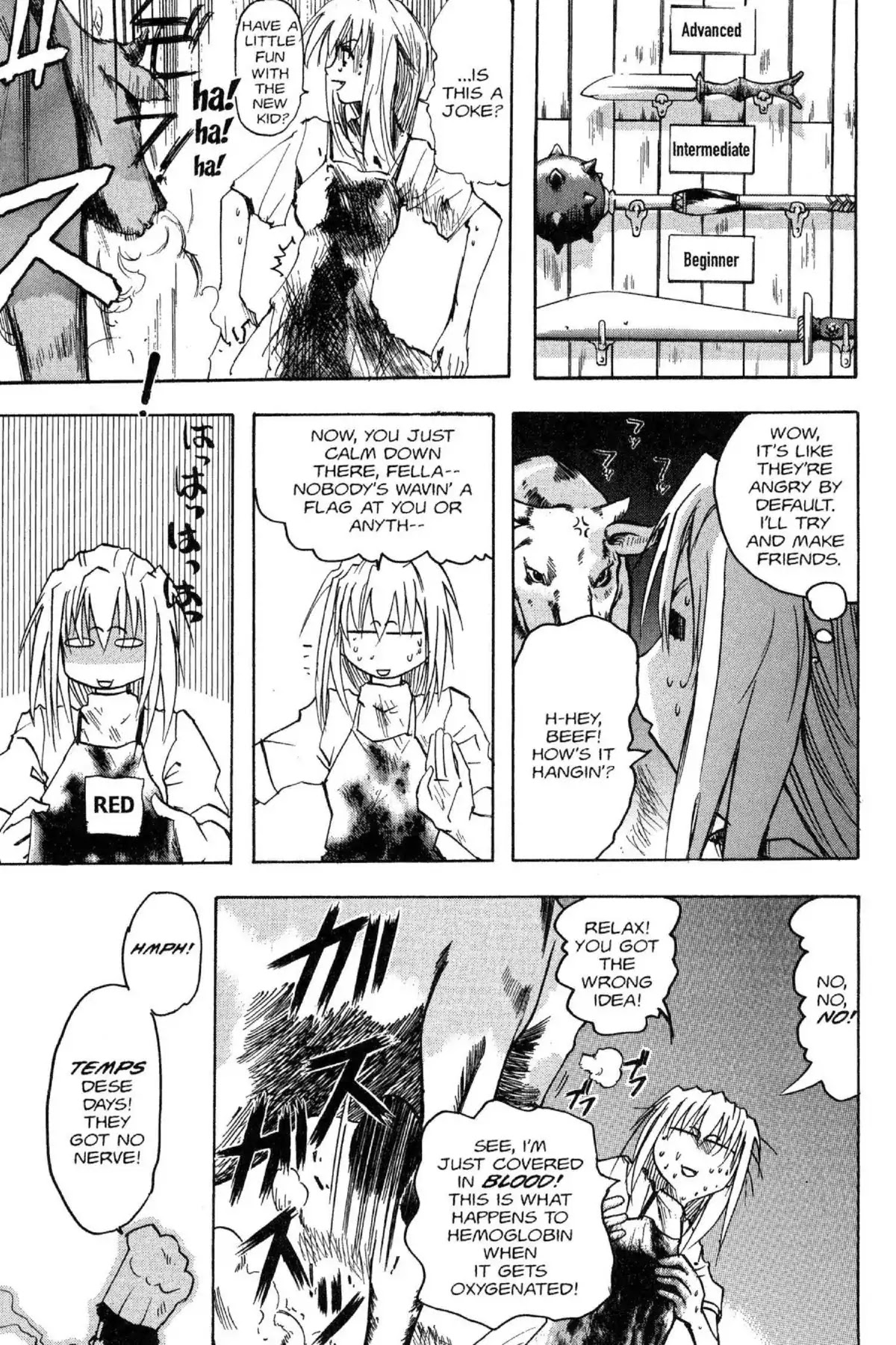 Excel Saga Chapter 6.2 page 21 - Vol.6 Mission 2: Friend of the Herbivores