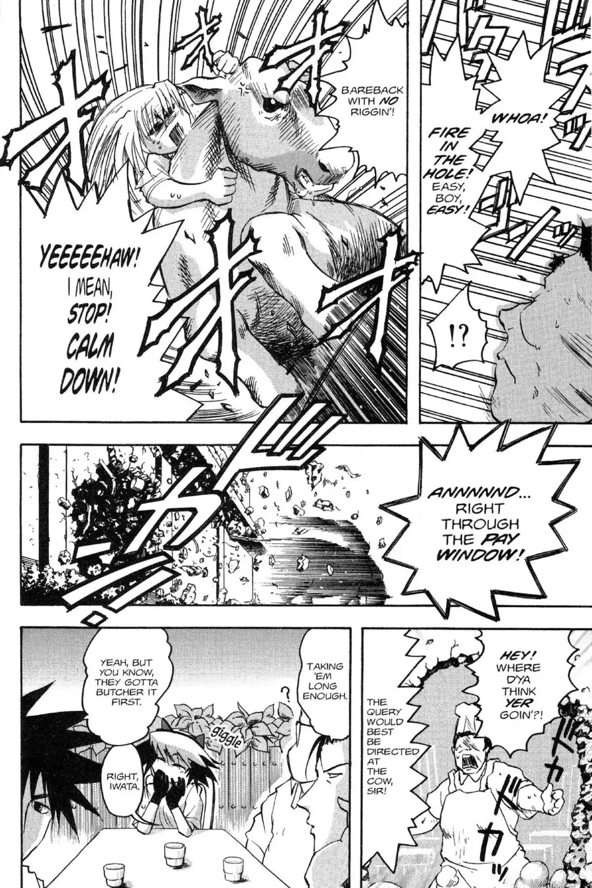 Excel Saga Chapter 6.2 page 22 - Vol.6 Mission 2: Friend of the Herbivores