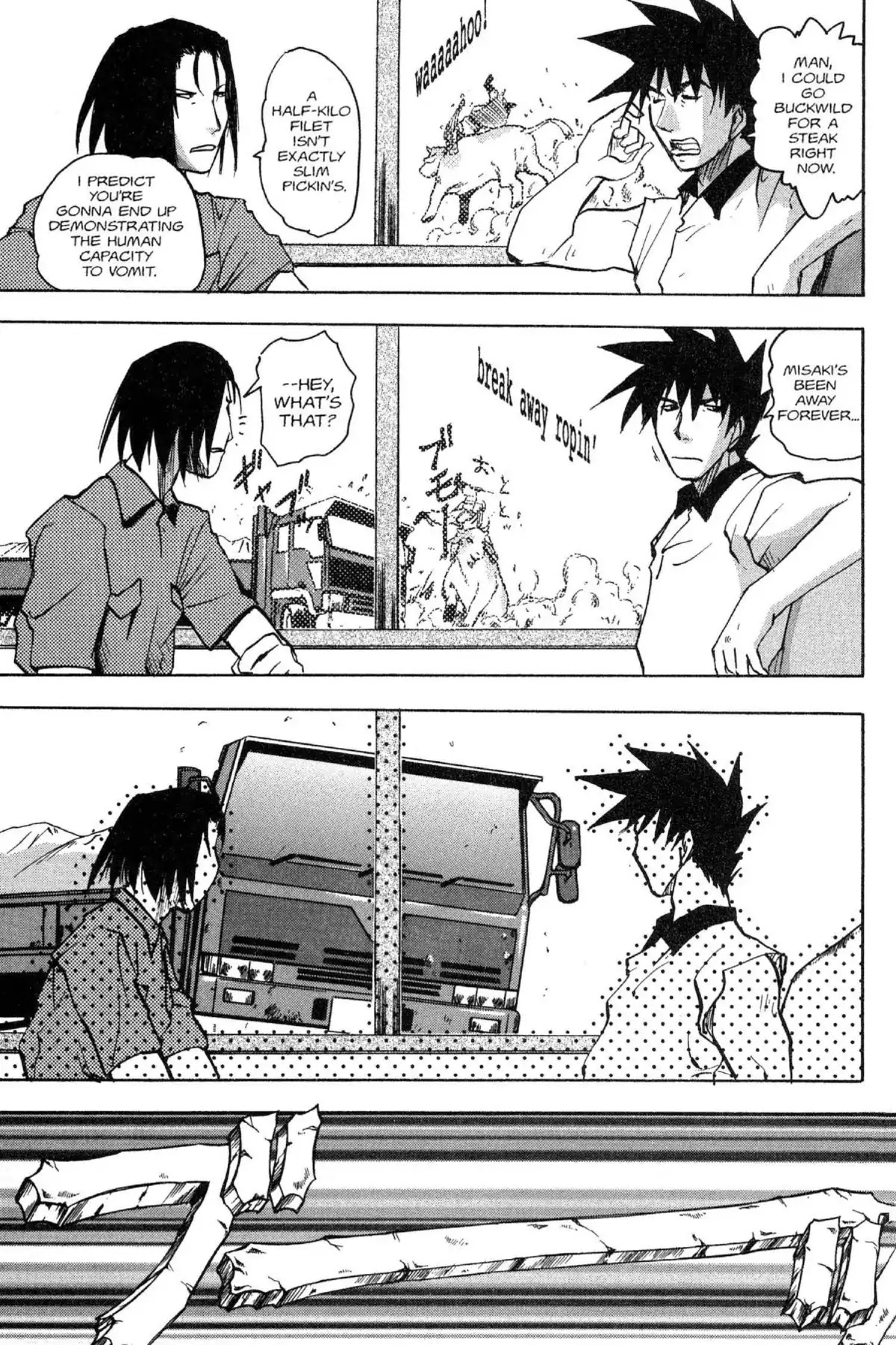 Excel Saga Chapter 6.2 page 23 - Vol.6 Mission 2: Friend of the Herbivores