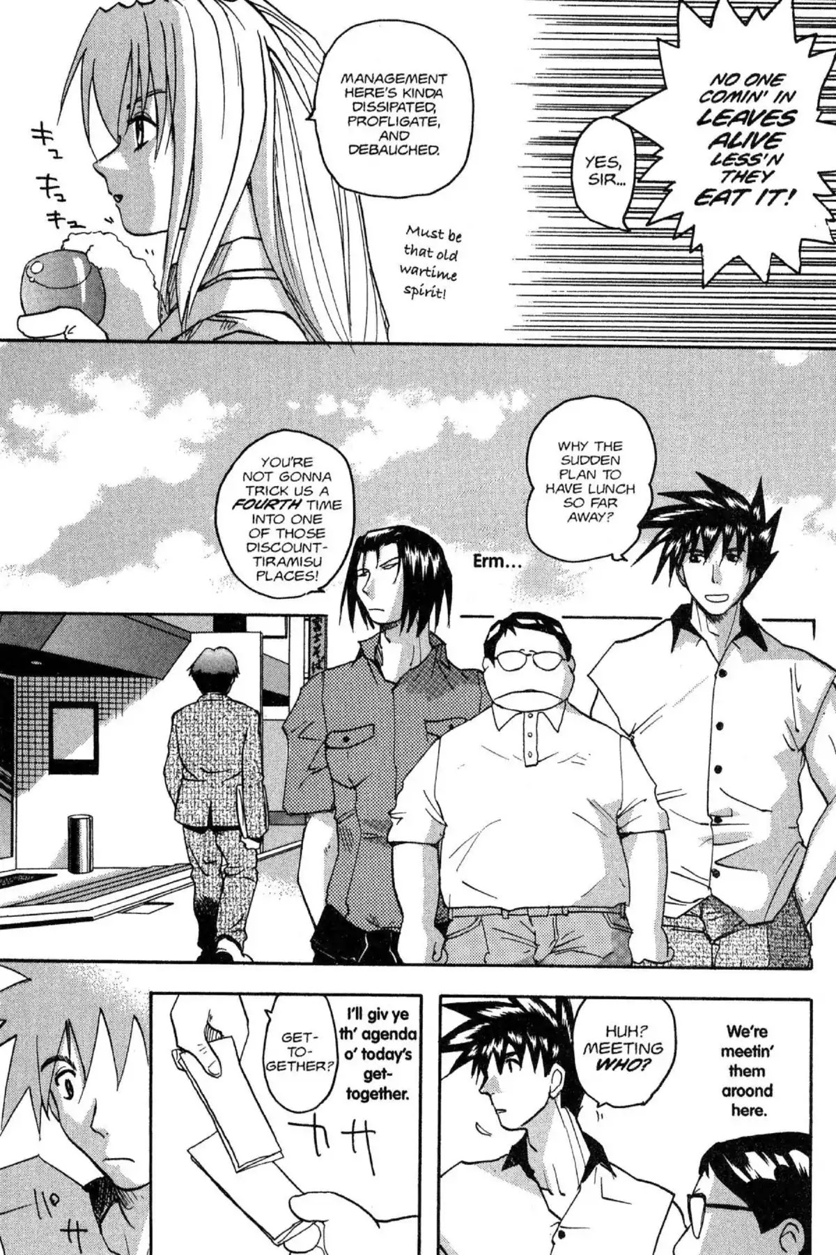 Excel Saga Chapter 6.2 page 9 - Vol.6 Mission 2: Friend of the Herbivores