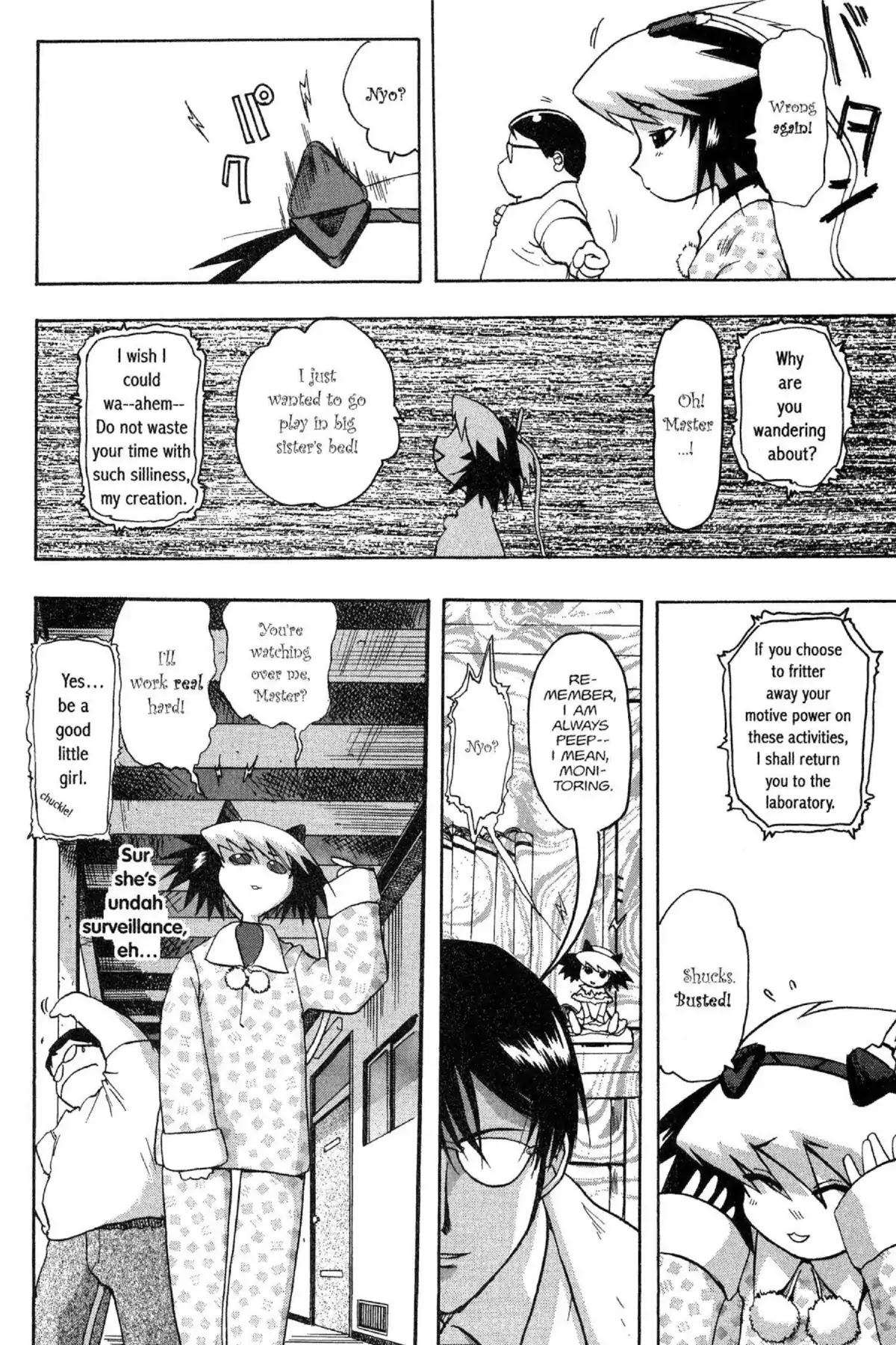 Excel Saga Chapter 6.3 page 12 - Vol.6 Mission 3: The Parallel Everyday
