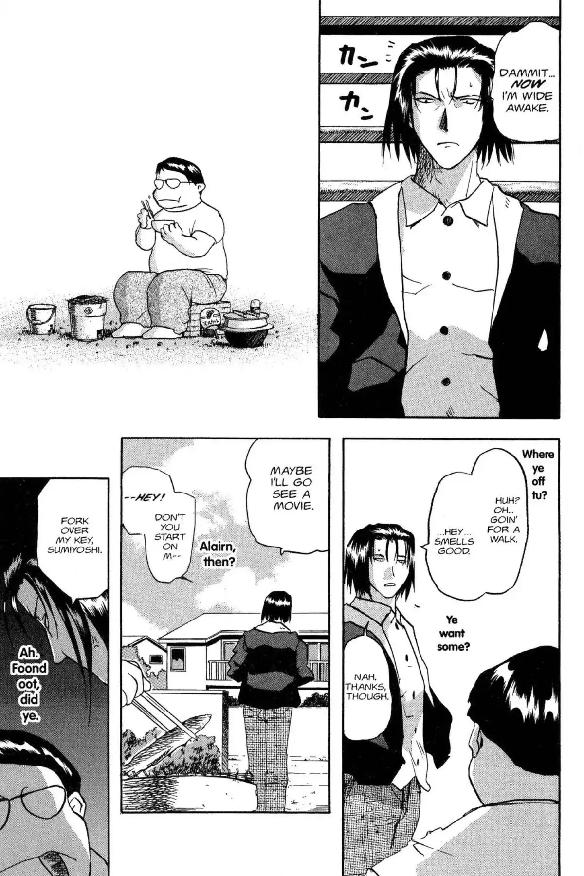 Excel Saga Chapter 6.3 page 15 - Vol.6 Mission 3: The Parallel Everyday