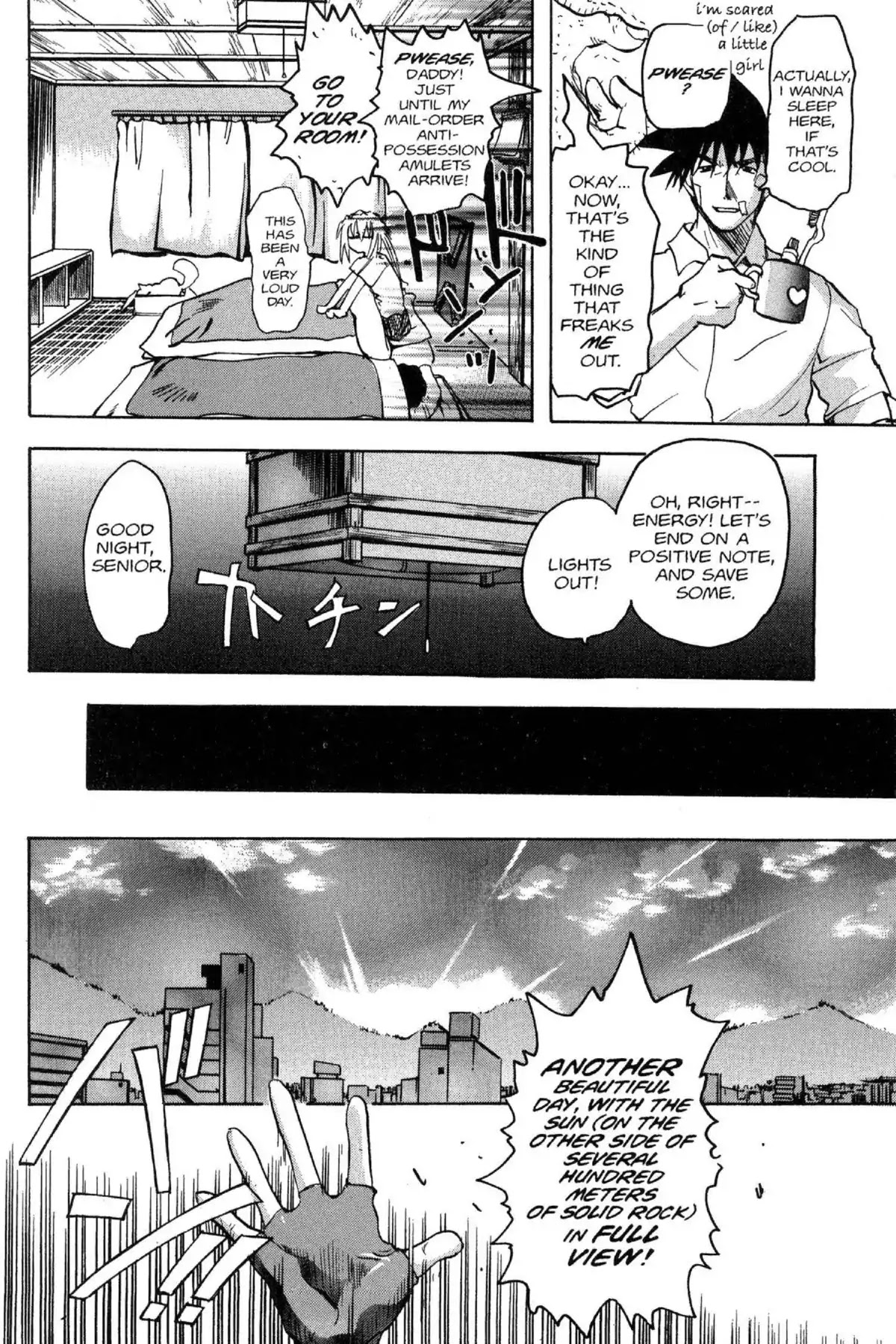 Excel Saga Chapter 6.3 page 20 - Vol.6 Mission 3: The Parallel Everyday