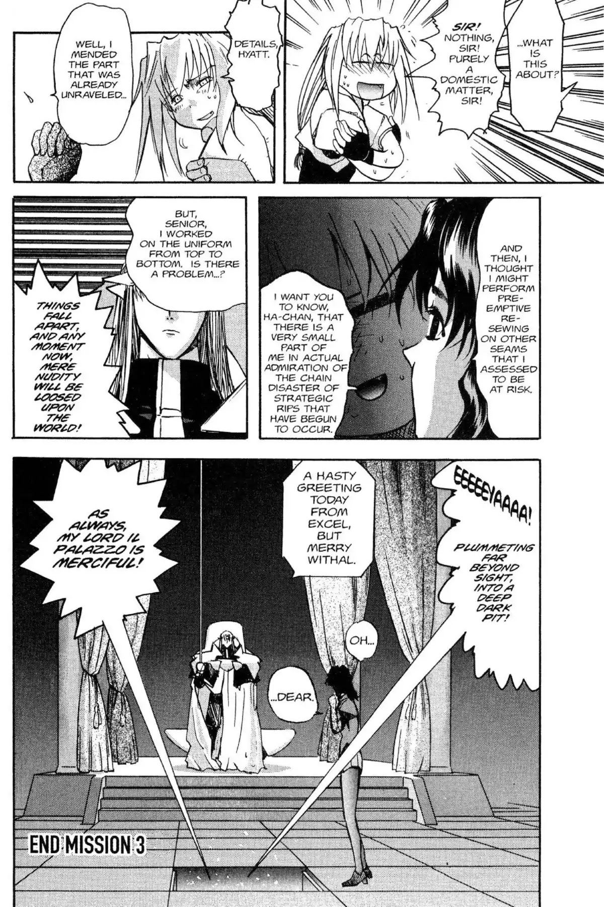Excel Saga Chapter 6.3 page 22 - Vol.6 Mission 3: The Parallel Everyday